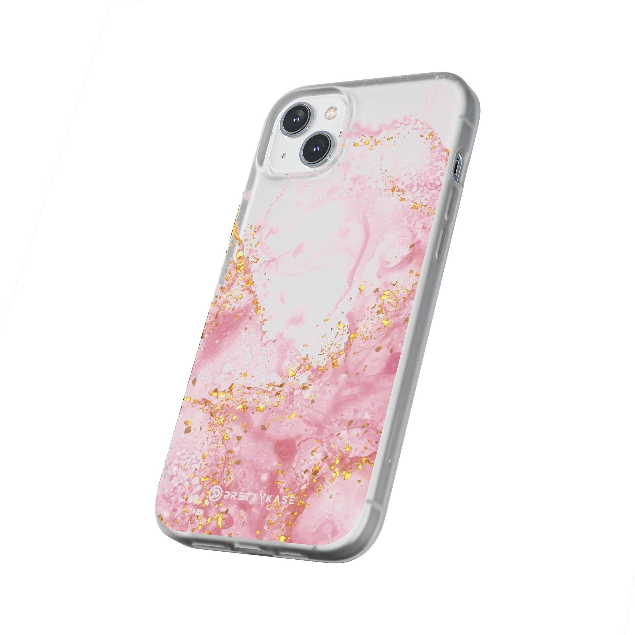 Bubble Gum Marble Slim - PrettyKase