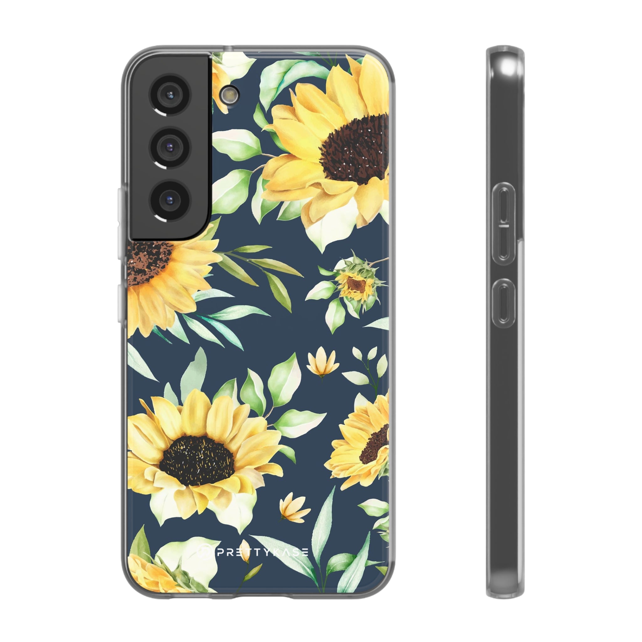 Yellow Floral Evening Slim