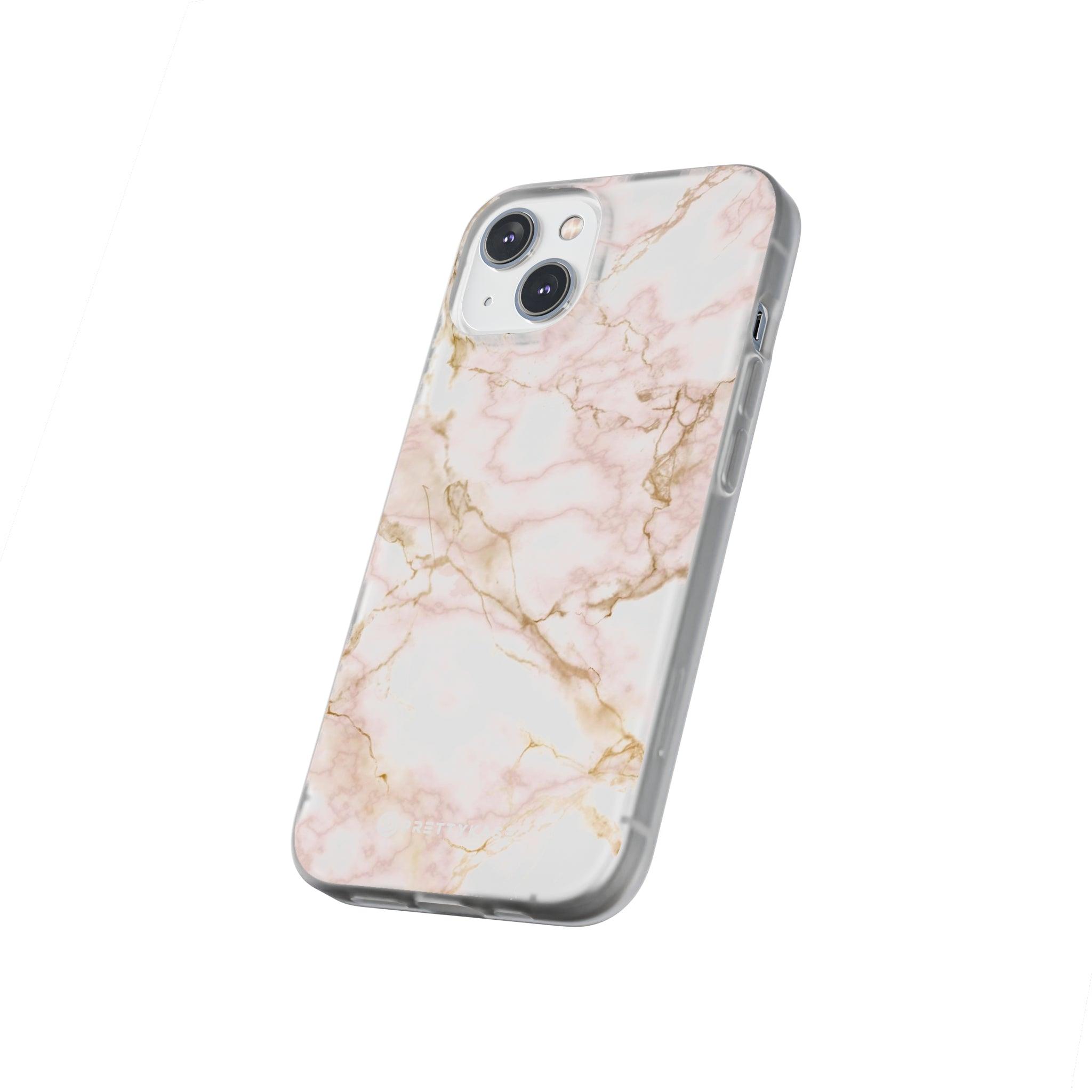 Golden Rosed Marble Slim - PrettyKase