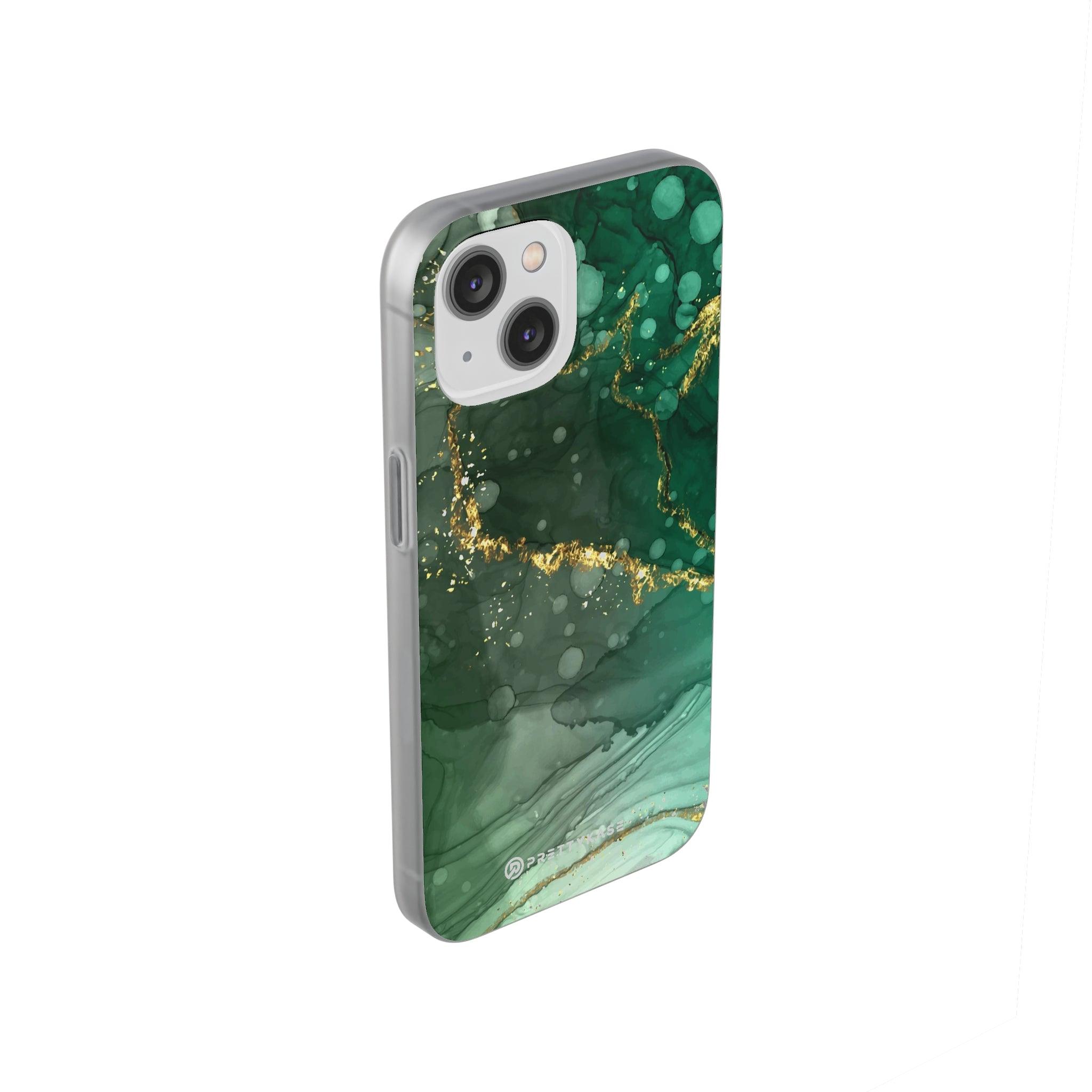 Gold Jade Green Slim - PrettyKase