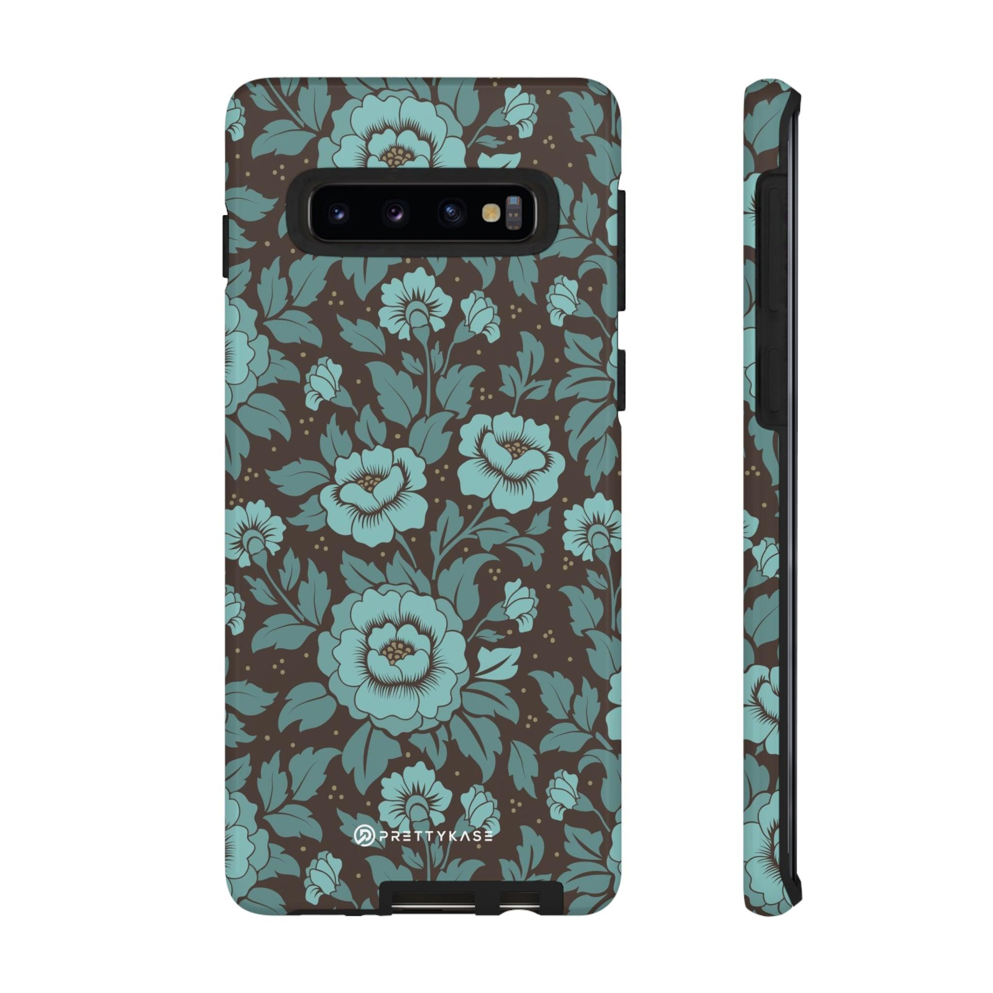 Turquoise Floral - PrettyKase