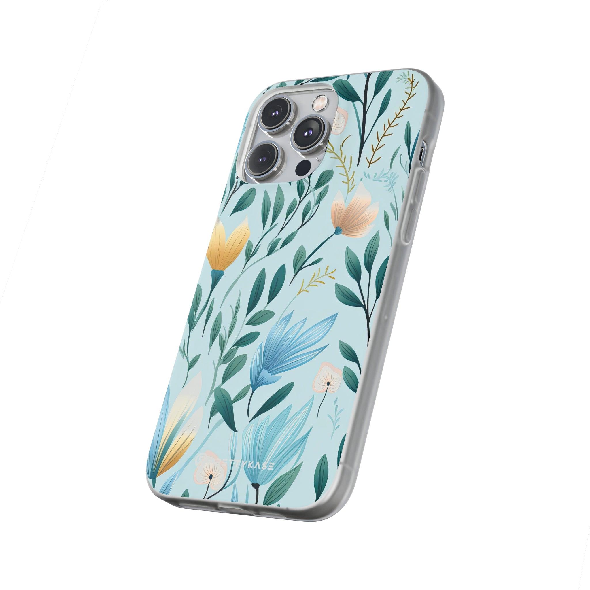 Flower Leaf Pastel Slim - PrettyKase