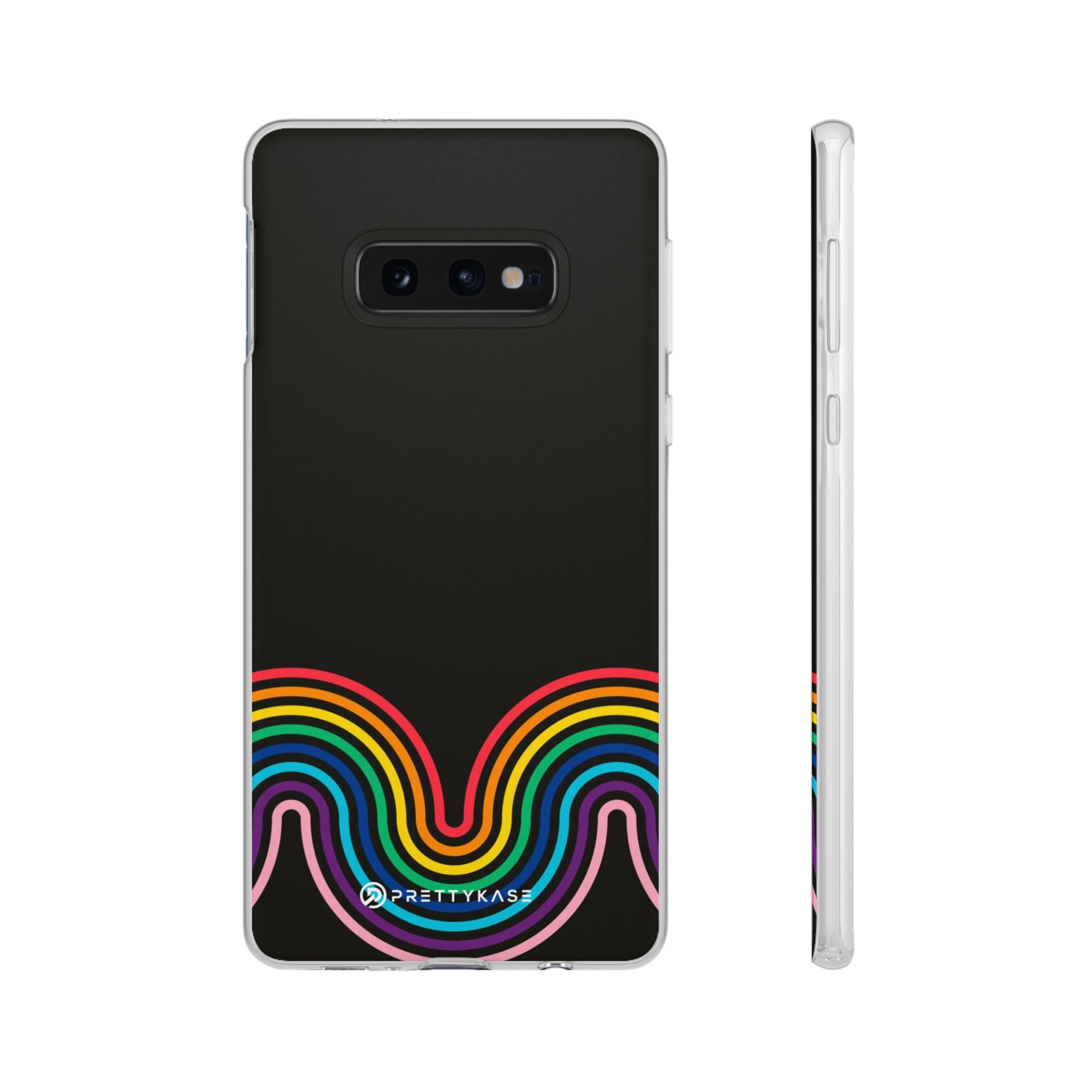 Black and Rainbow Slim