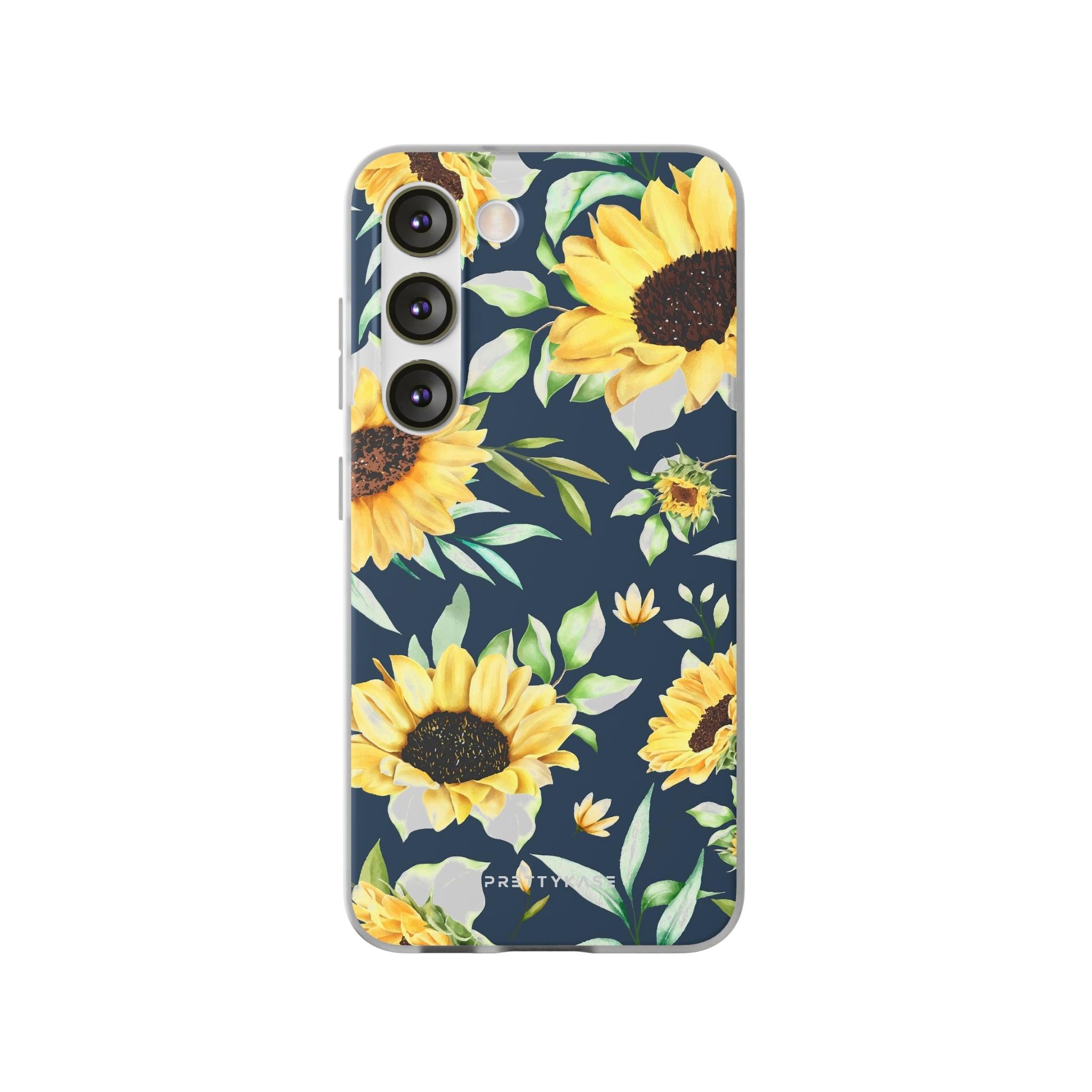 Yellow Floral Evening Slim - PrettyKase