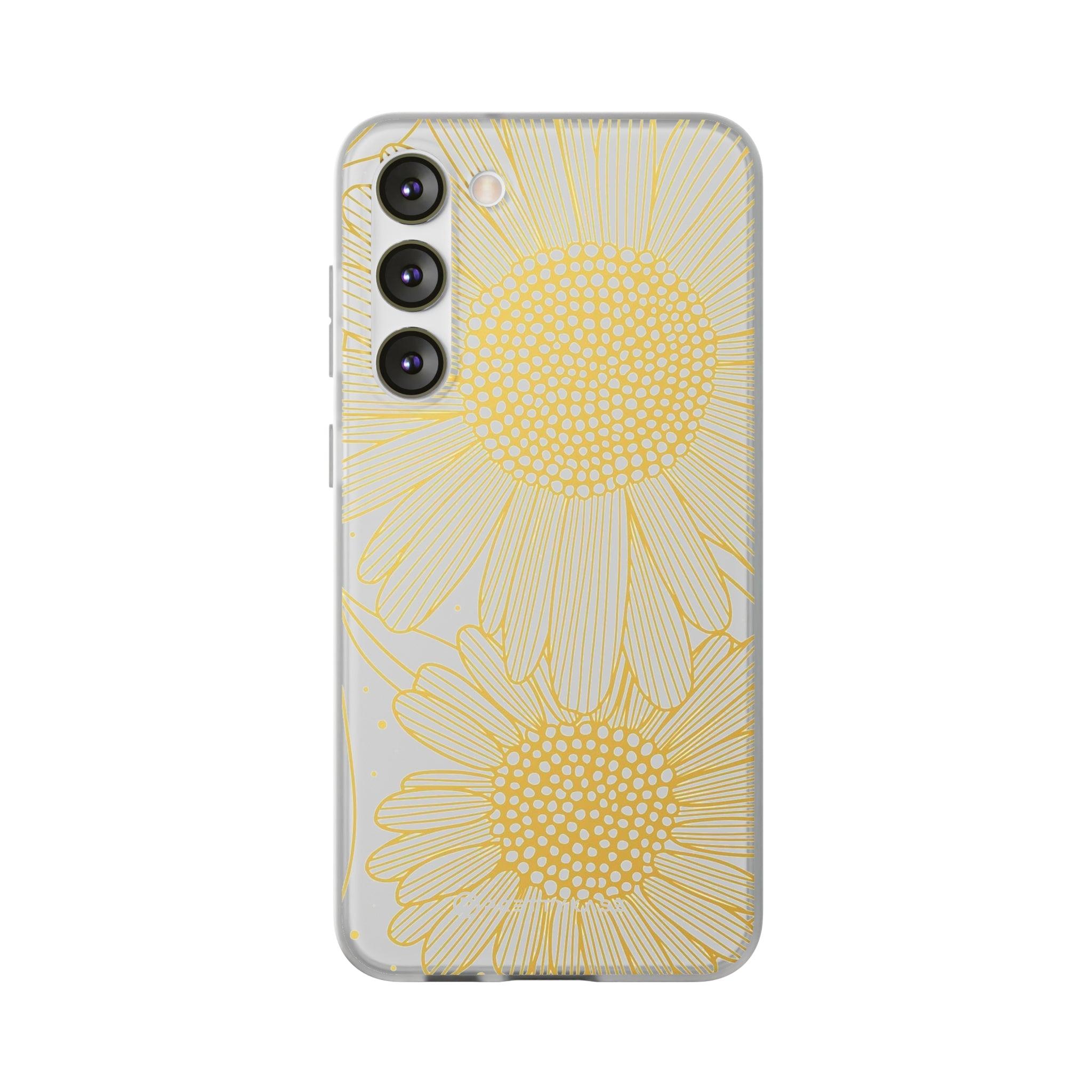 White Sun Flower Slim - PrettyKase