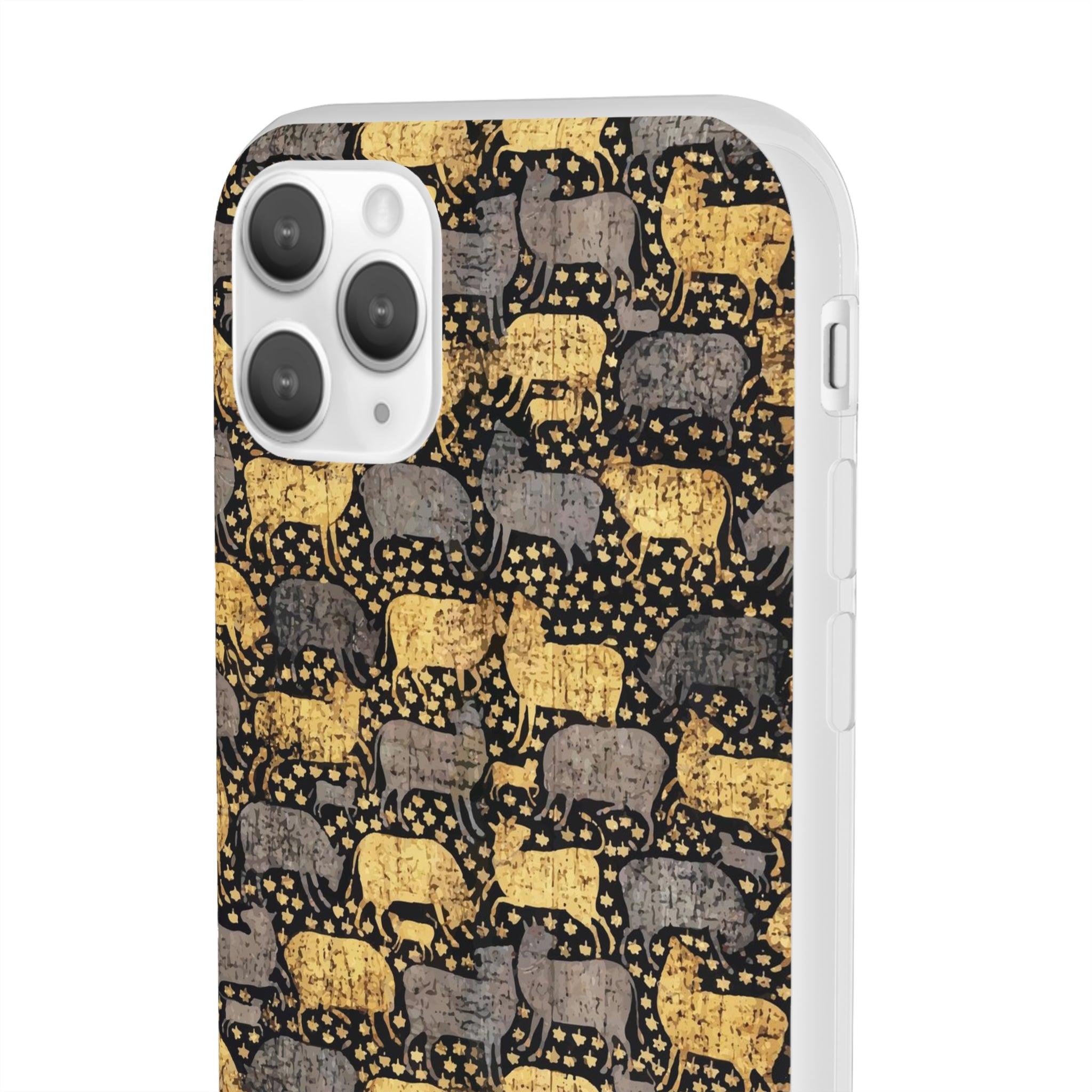 Seamless Brown pattern Slim - PrettyKase