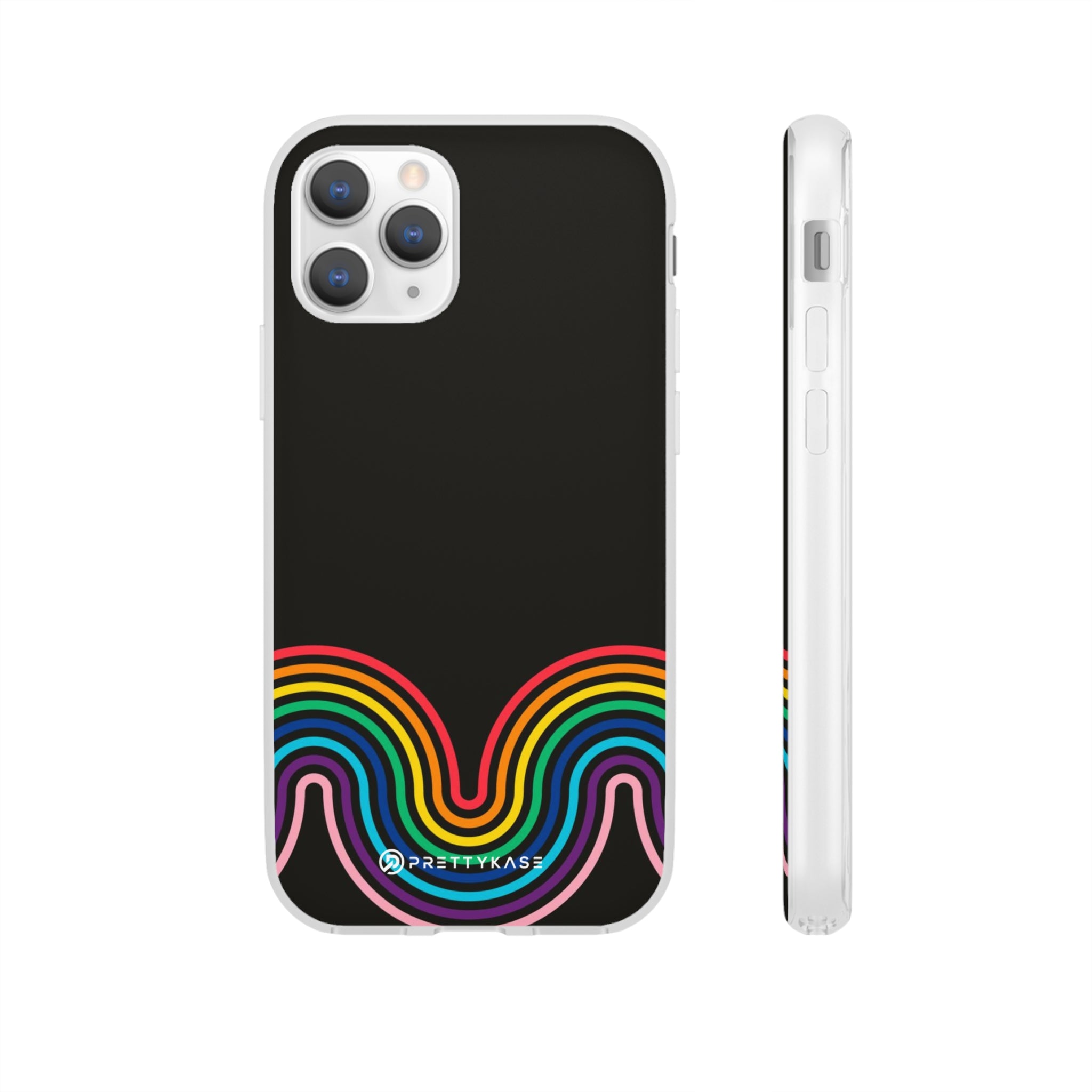 Black and Rainbow Slim