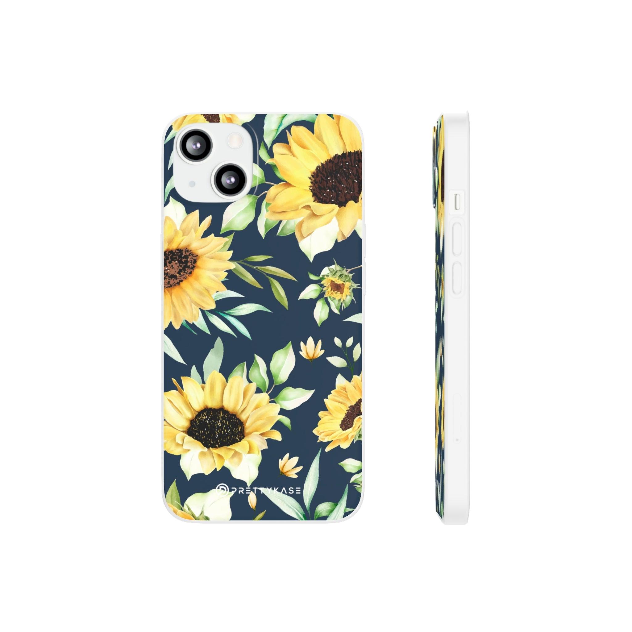 Yellow Floral Evening Slim - PrettyKase