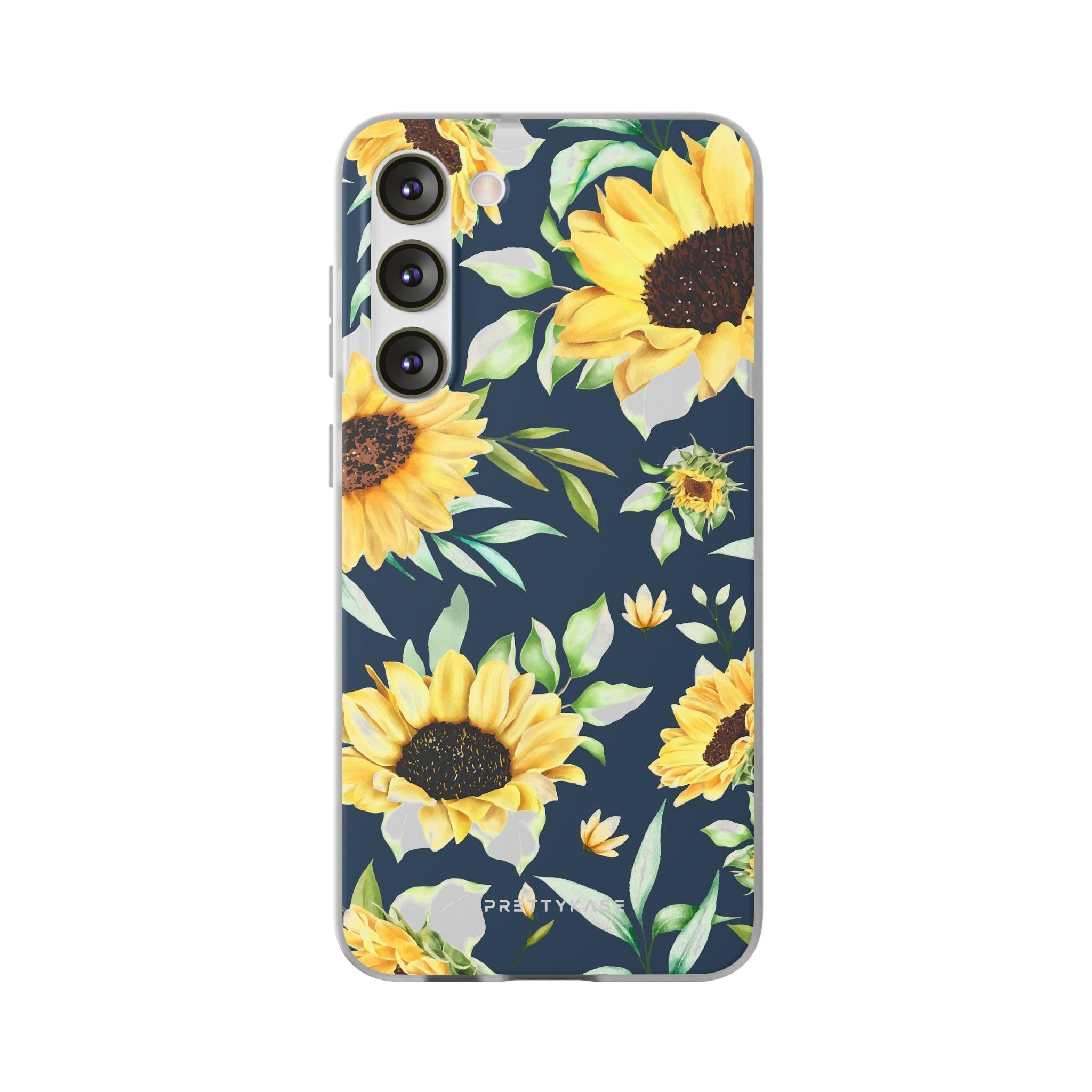 Yellow Floral Evening Slim - PrettyKase