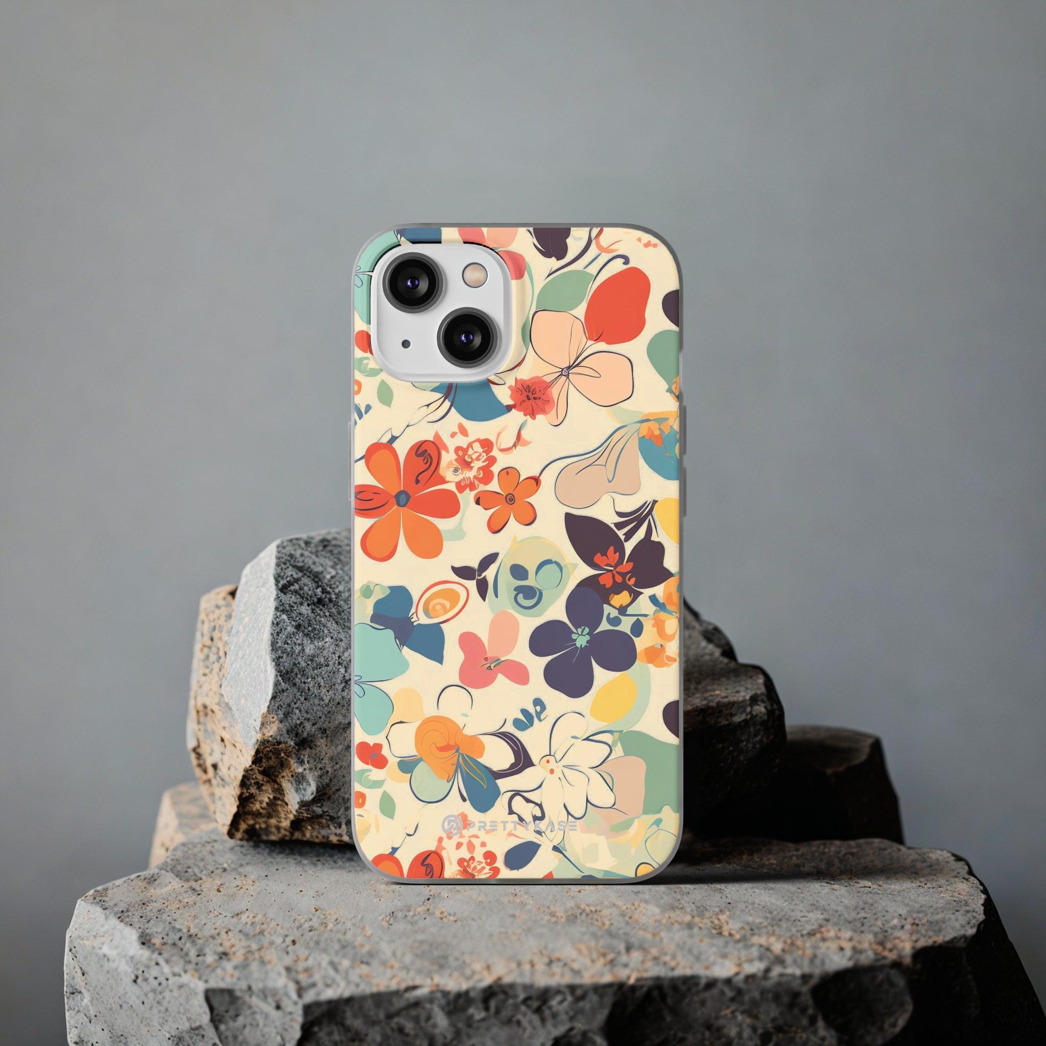 Seamless Floral Pattern Slim - PrettyKase