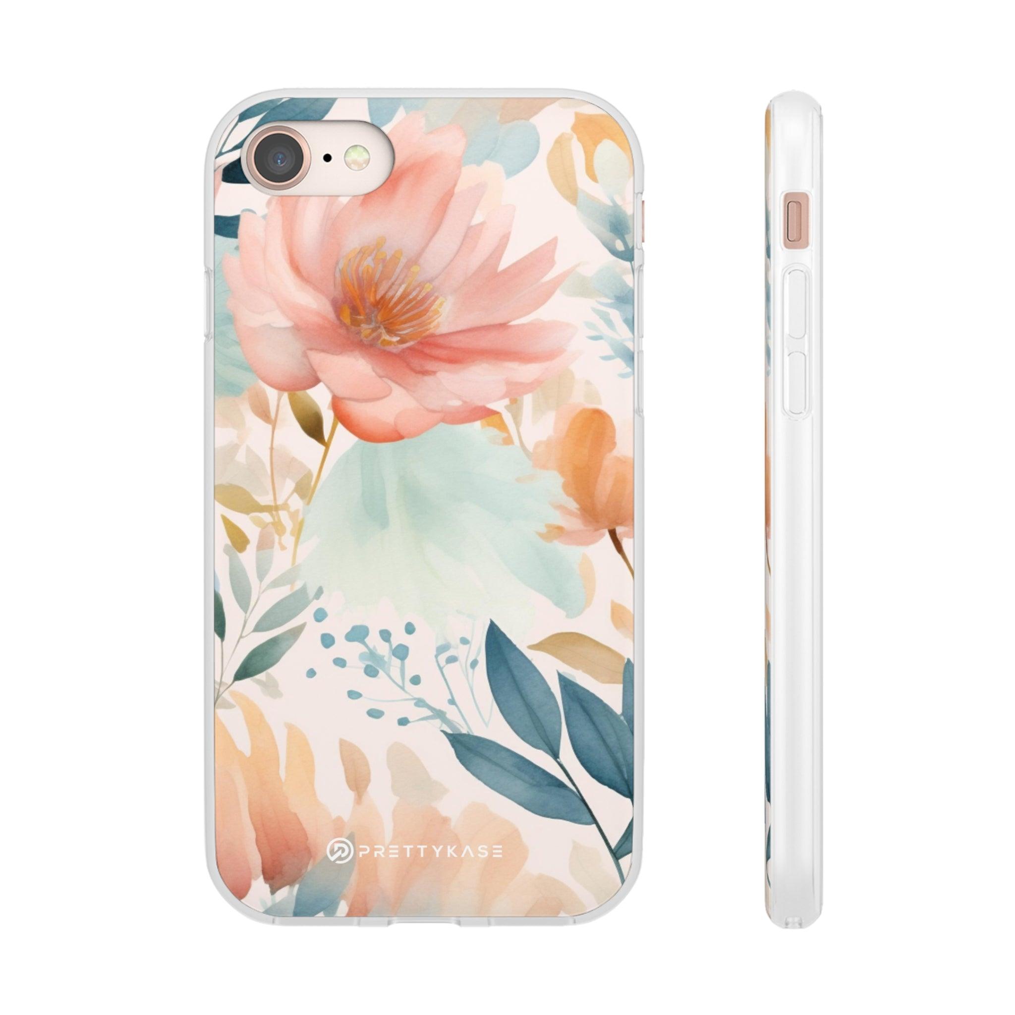 Cute Floral Pattern Slim - PrettyKase