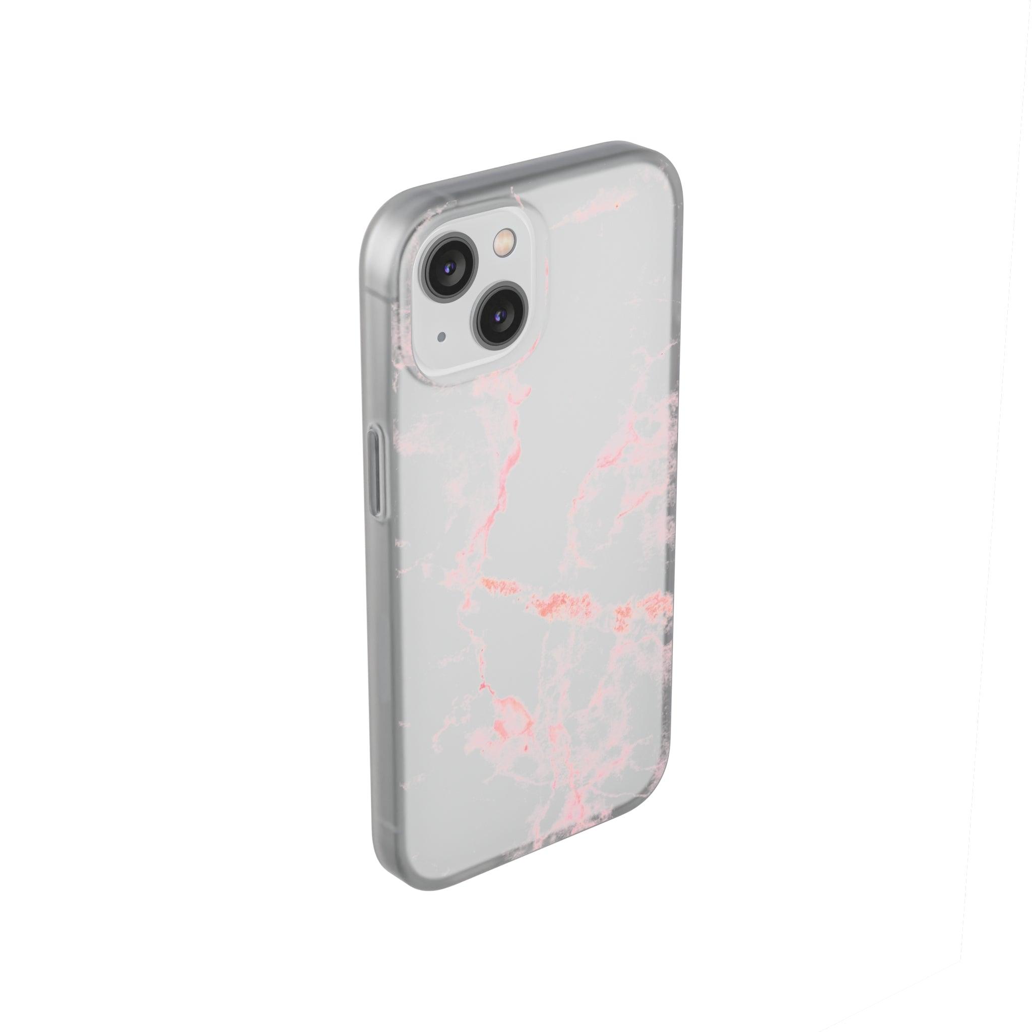 Pink Marble Slim - PrettyKase