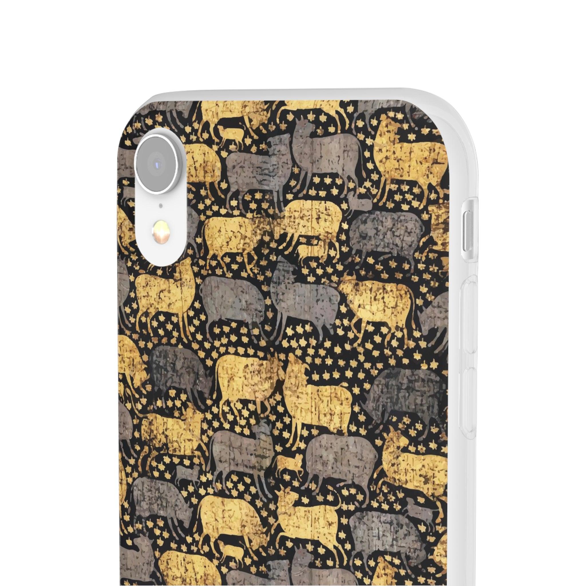 Seamless Brown pattern Slim - PrettyKase