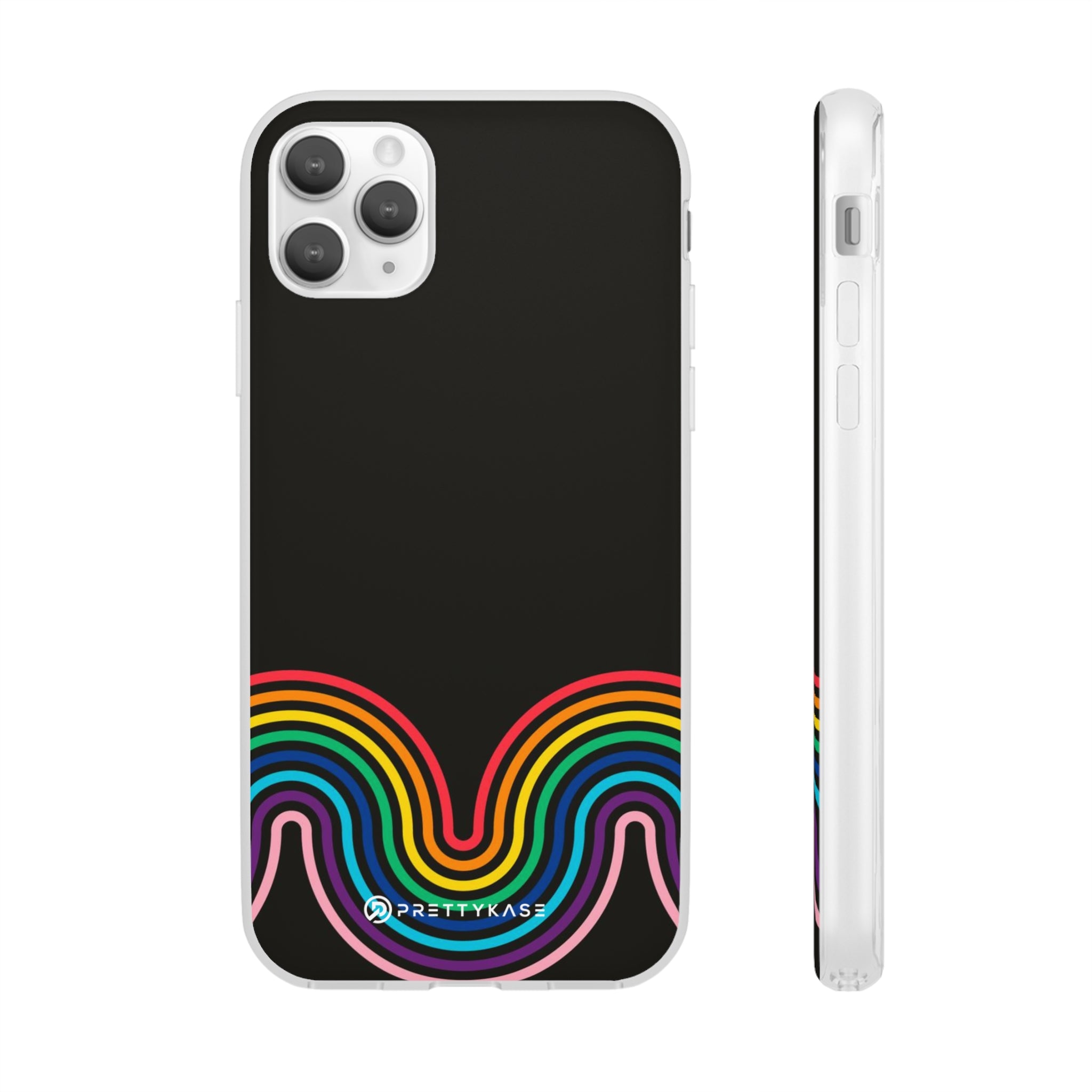 Black and Rainbow Slim