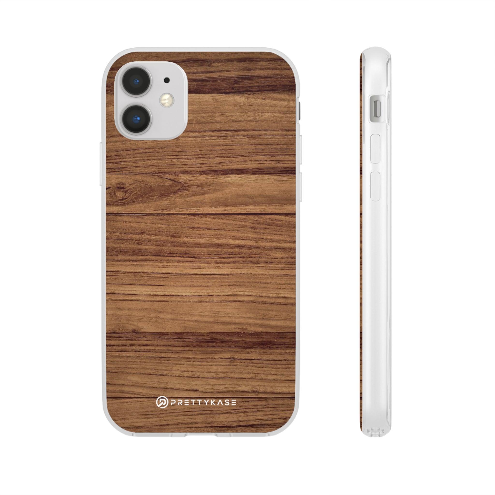 Wooden Brown Slim - PrettyKase