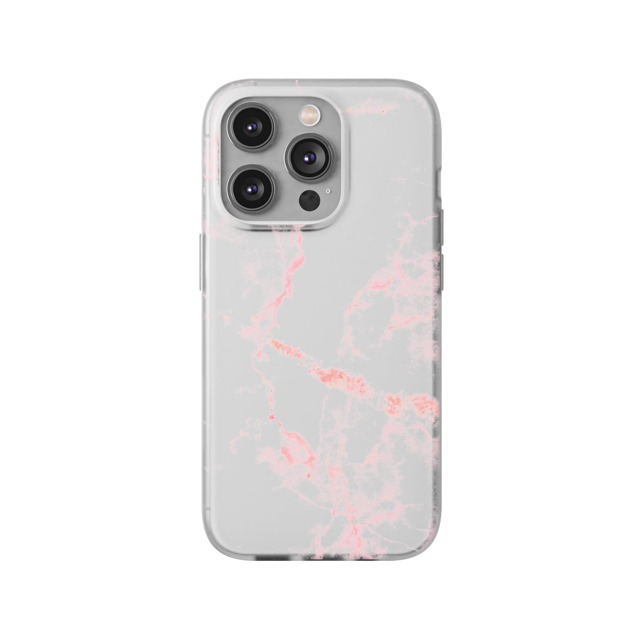 Pink Marble Slim - PrettyKase