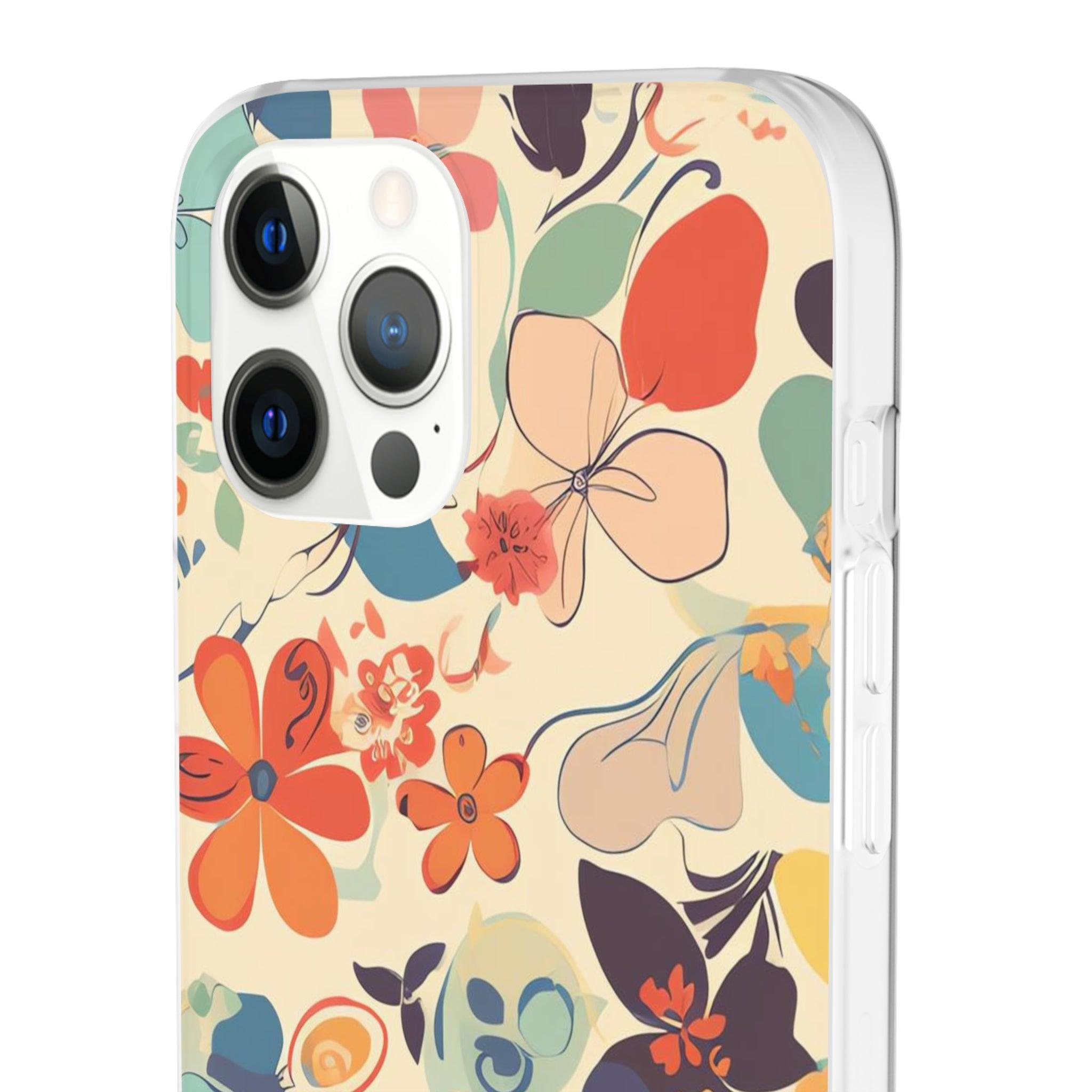 Seamless Floral Pattern Slim - PrettyKase