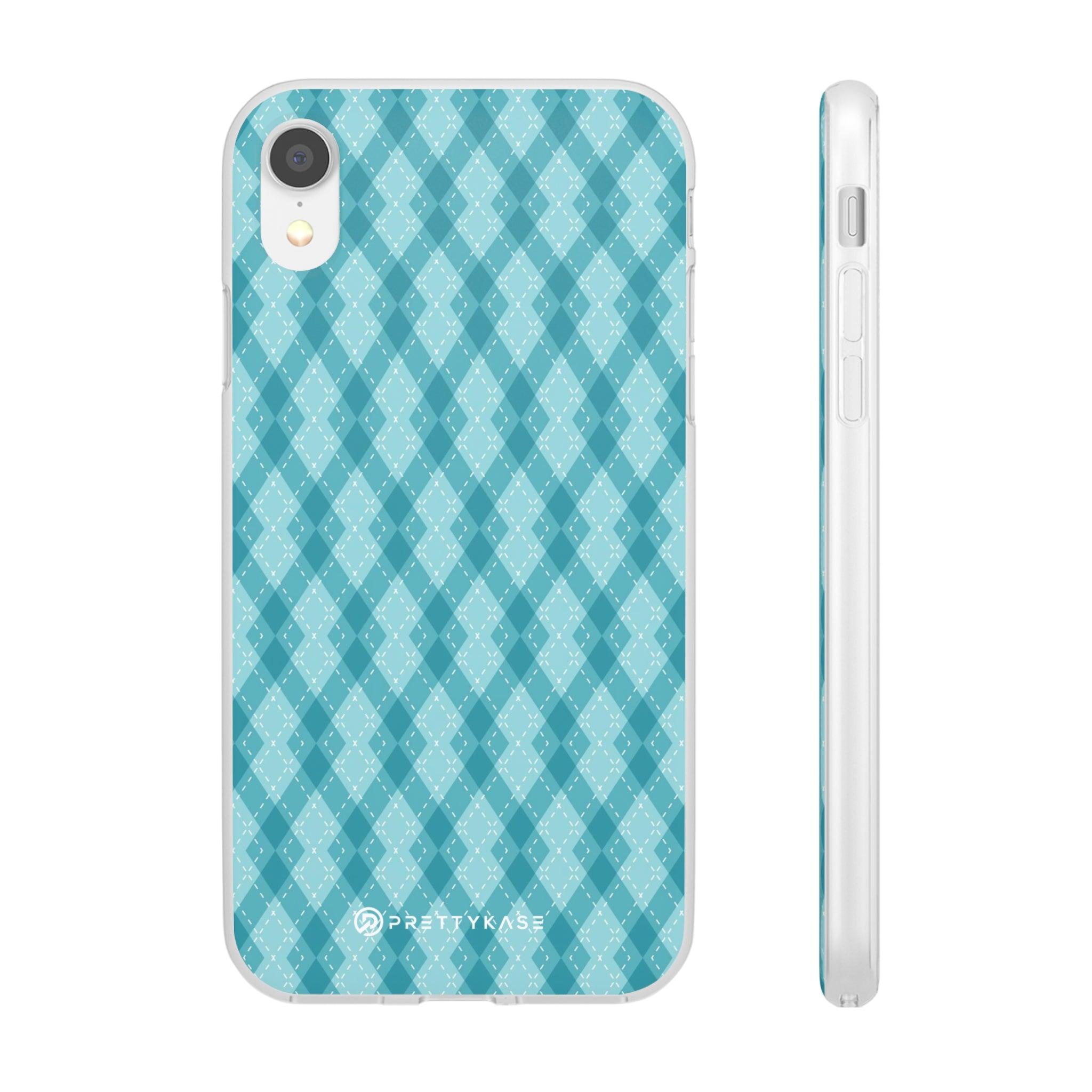 Argyle Teal Slim - PrettyKase