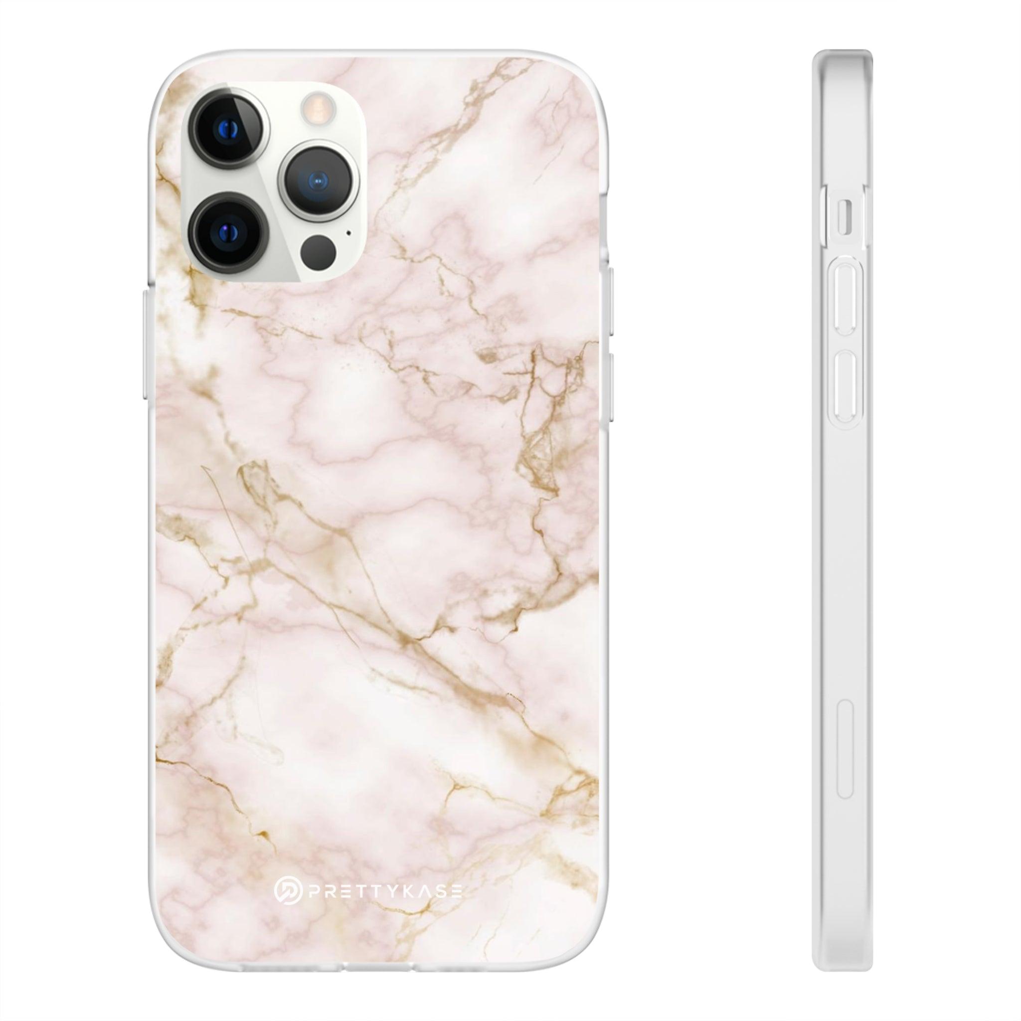 Golden Rosed Marble Slim - PrettyKase