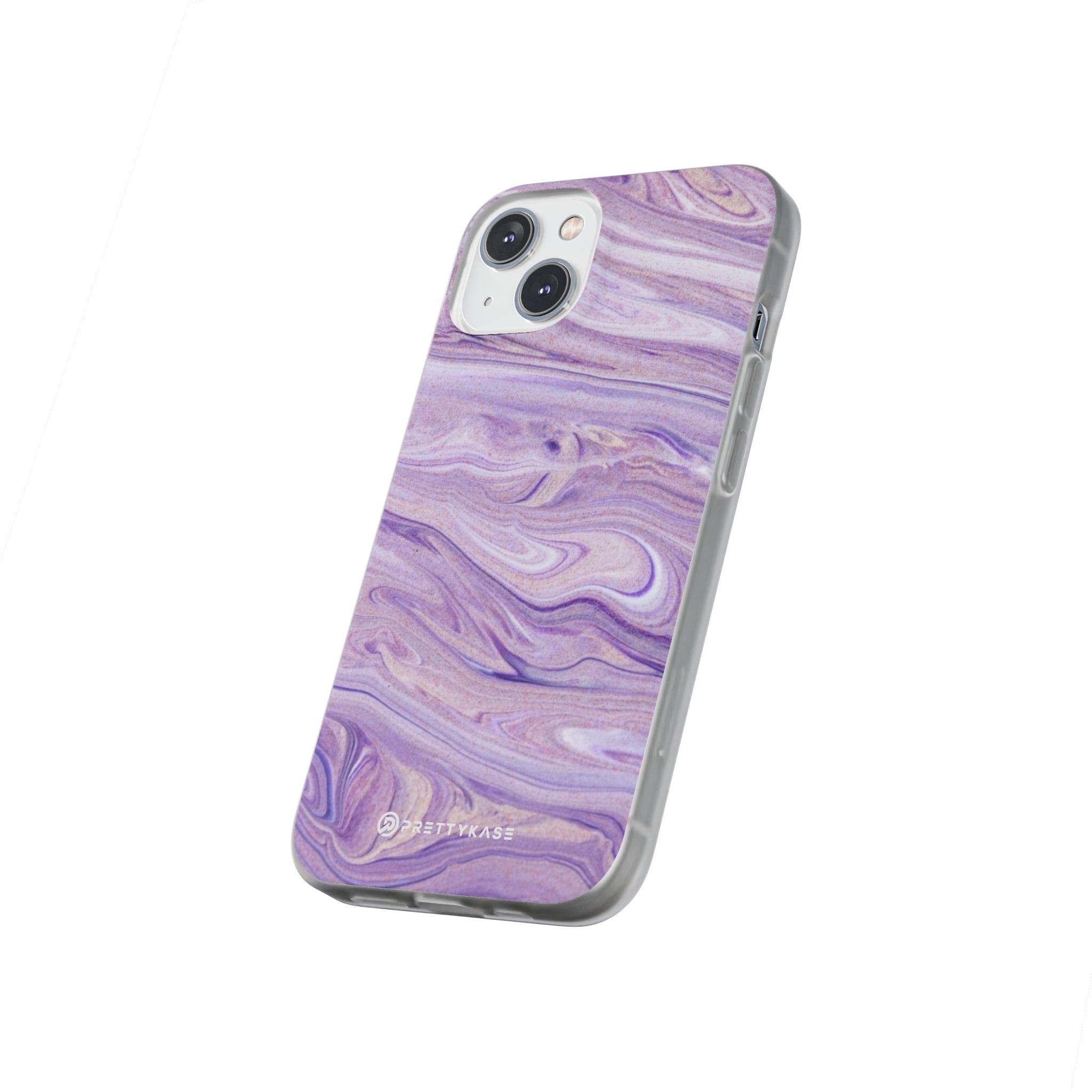 Purple Marble Slim - PrettyKase