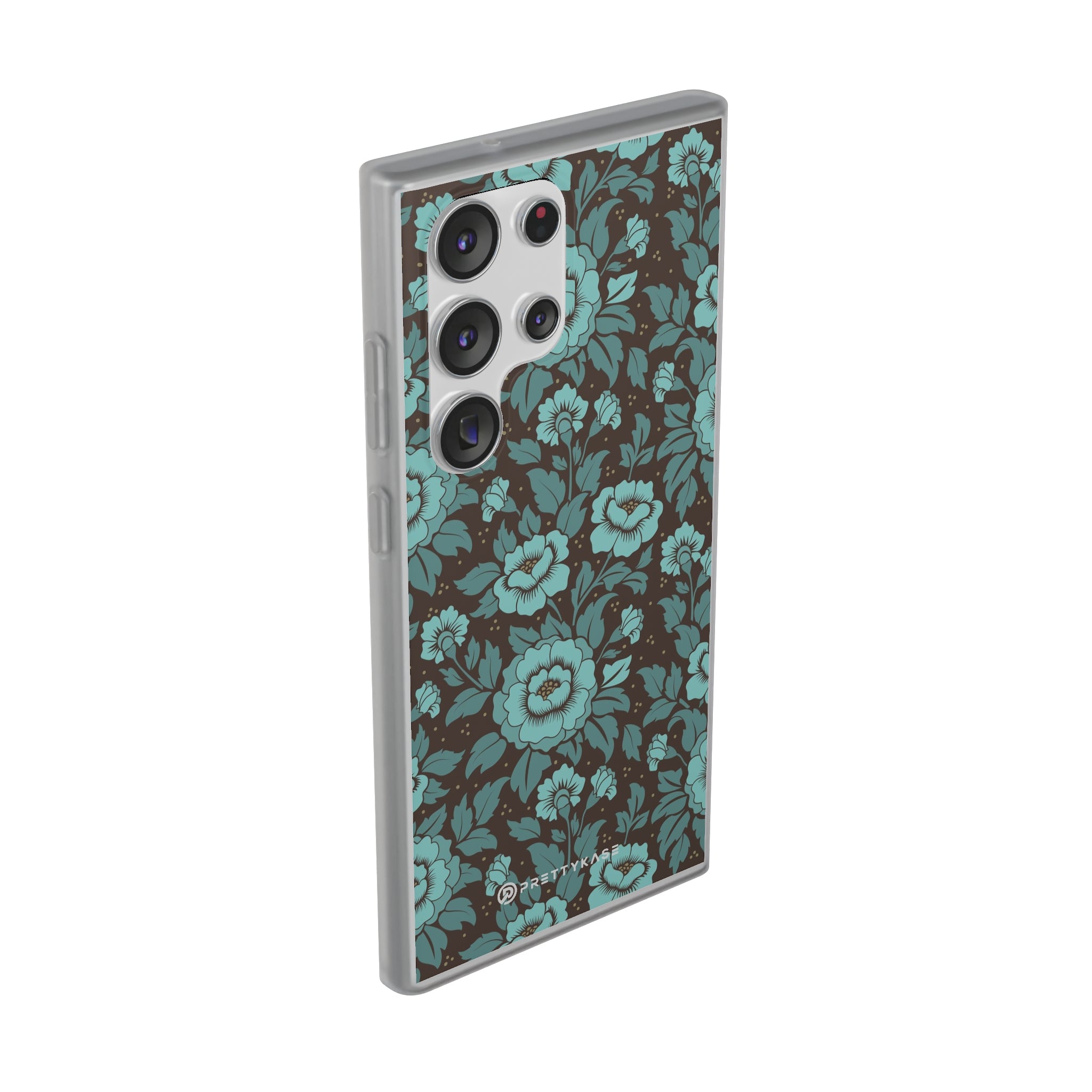 Turquoise floral Slim