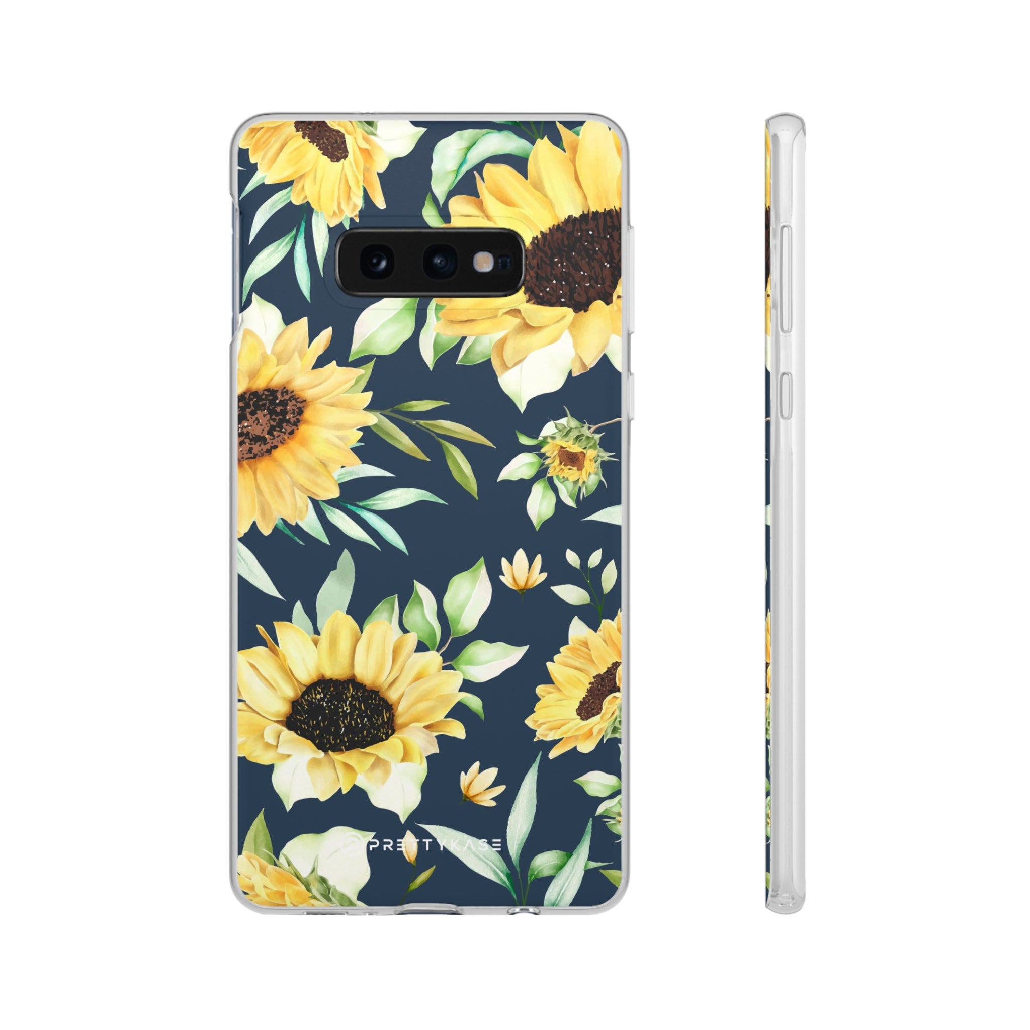 Yellow Floral Evening Slim