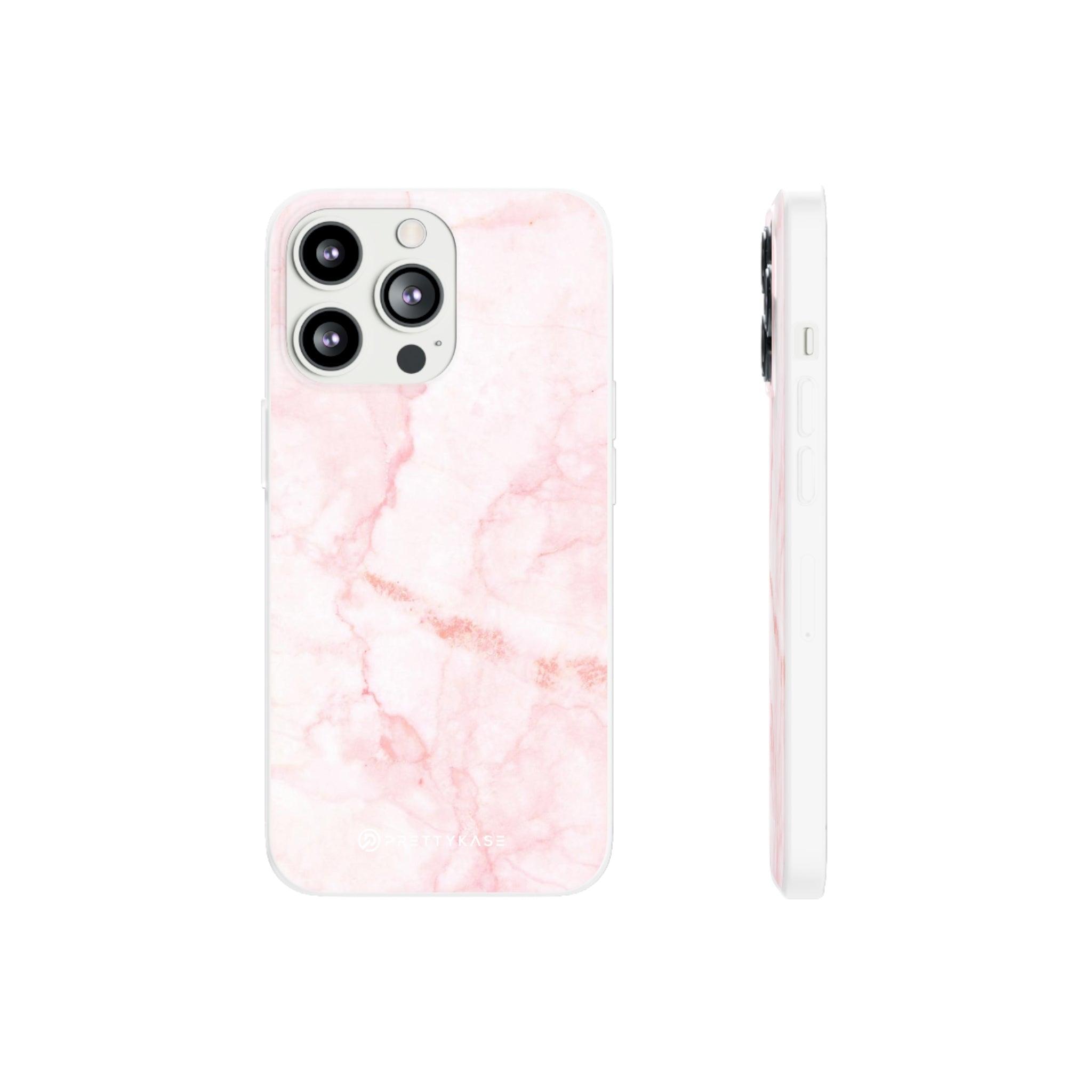 Pink Marble Slim - PrettyKase