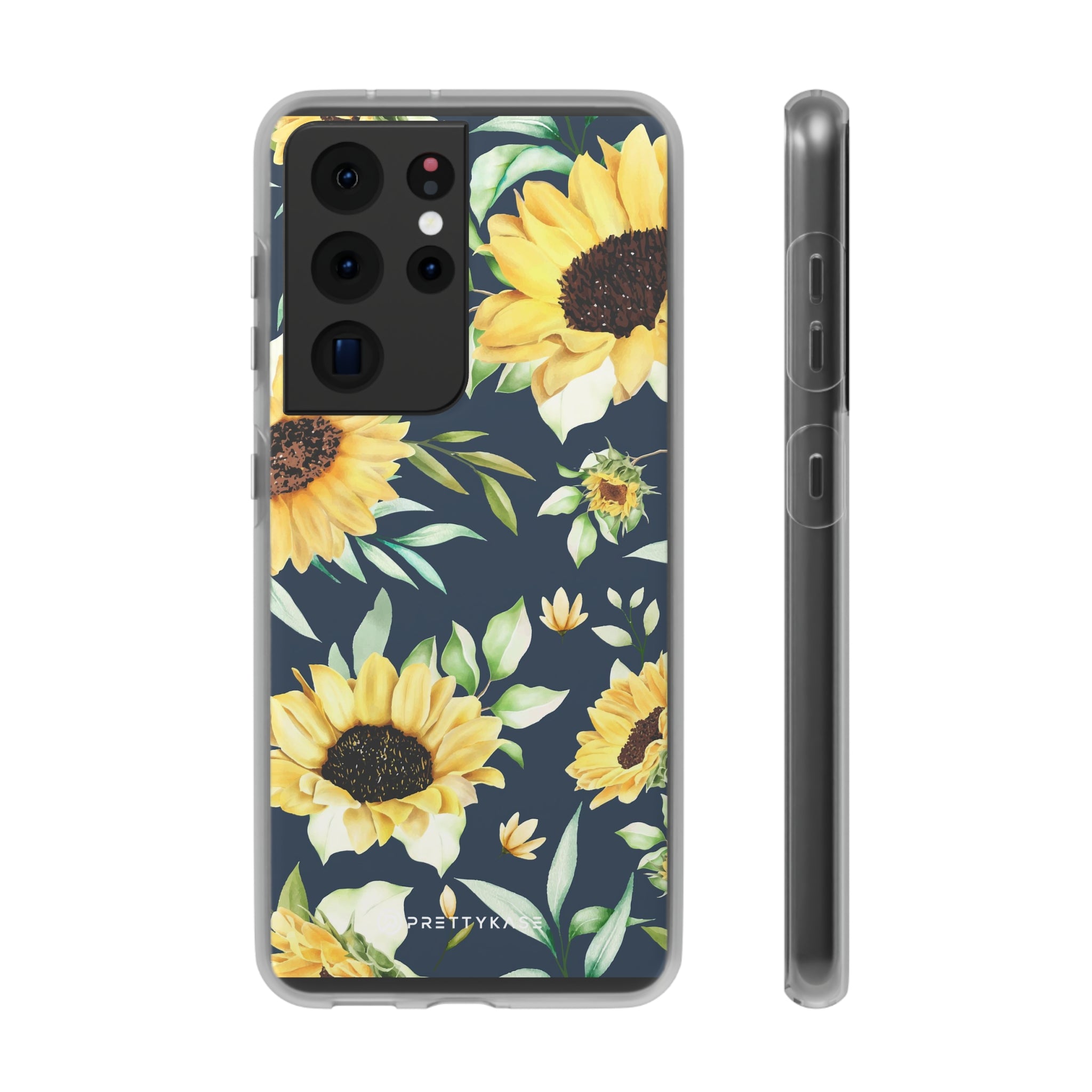 Yellow Floral Evening Slim