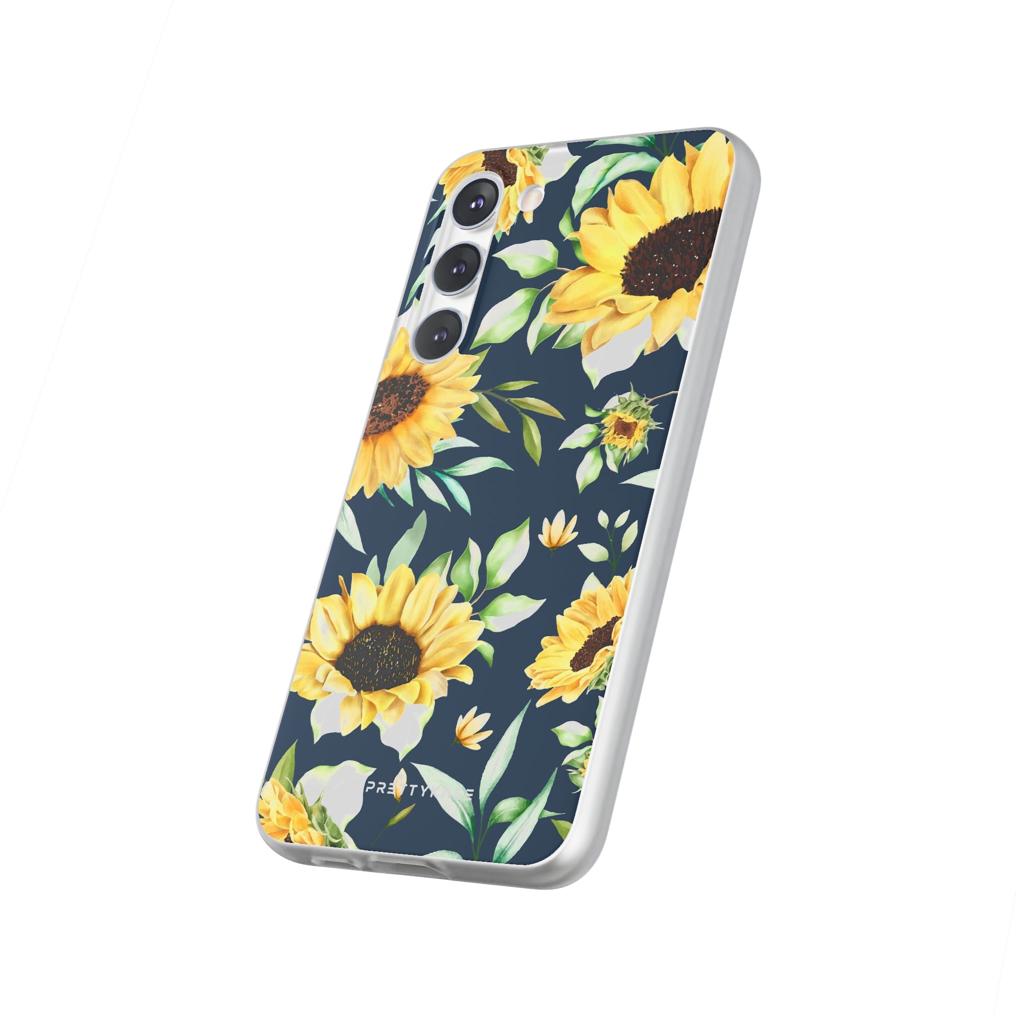 Yellow Floral Evening Slim