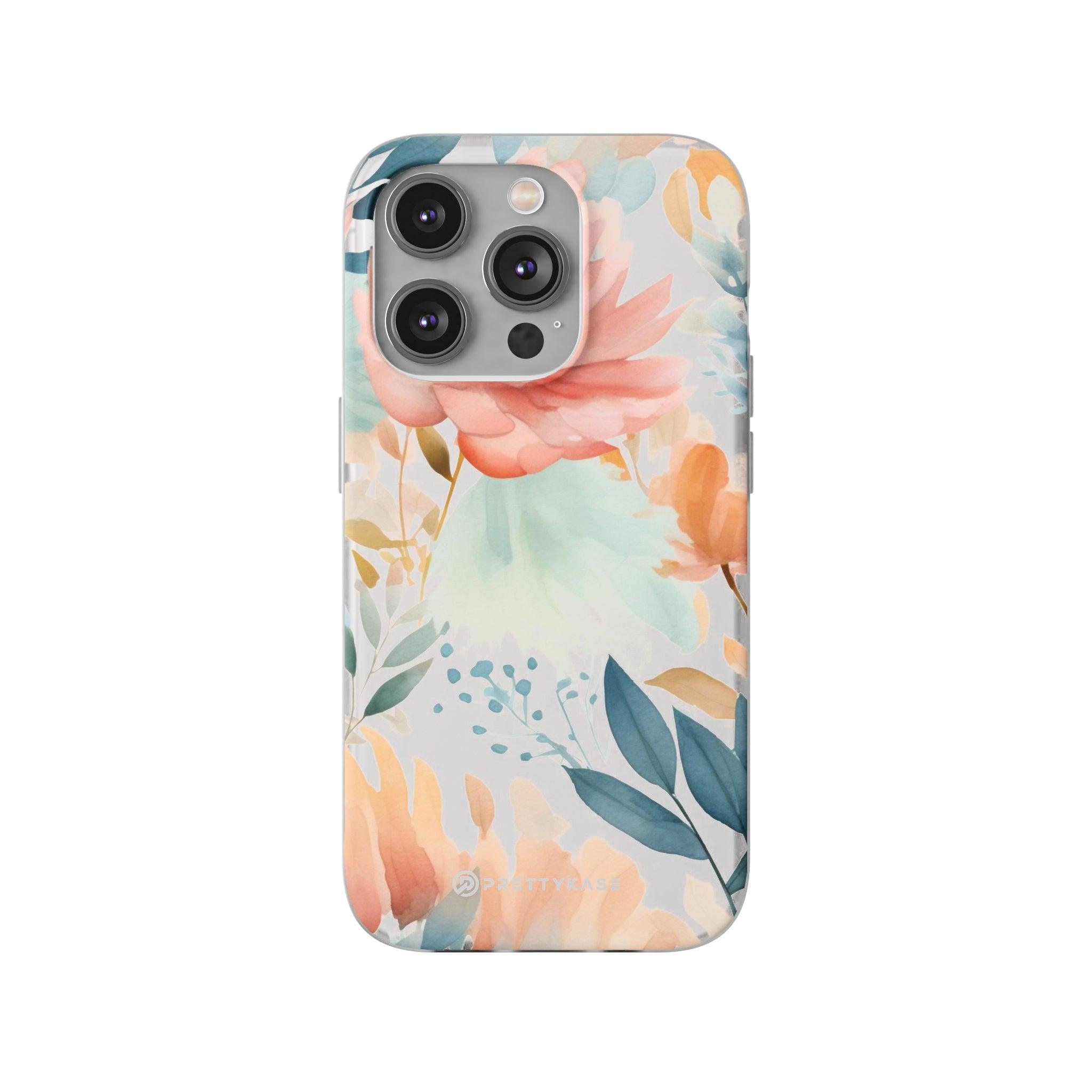 Cute Floral Pattern Slim - PrettyKase