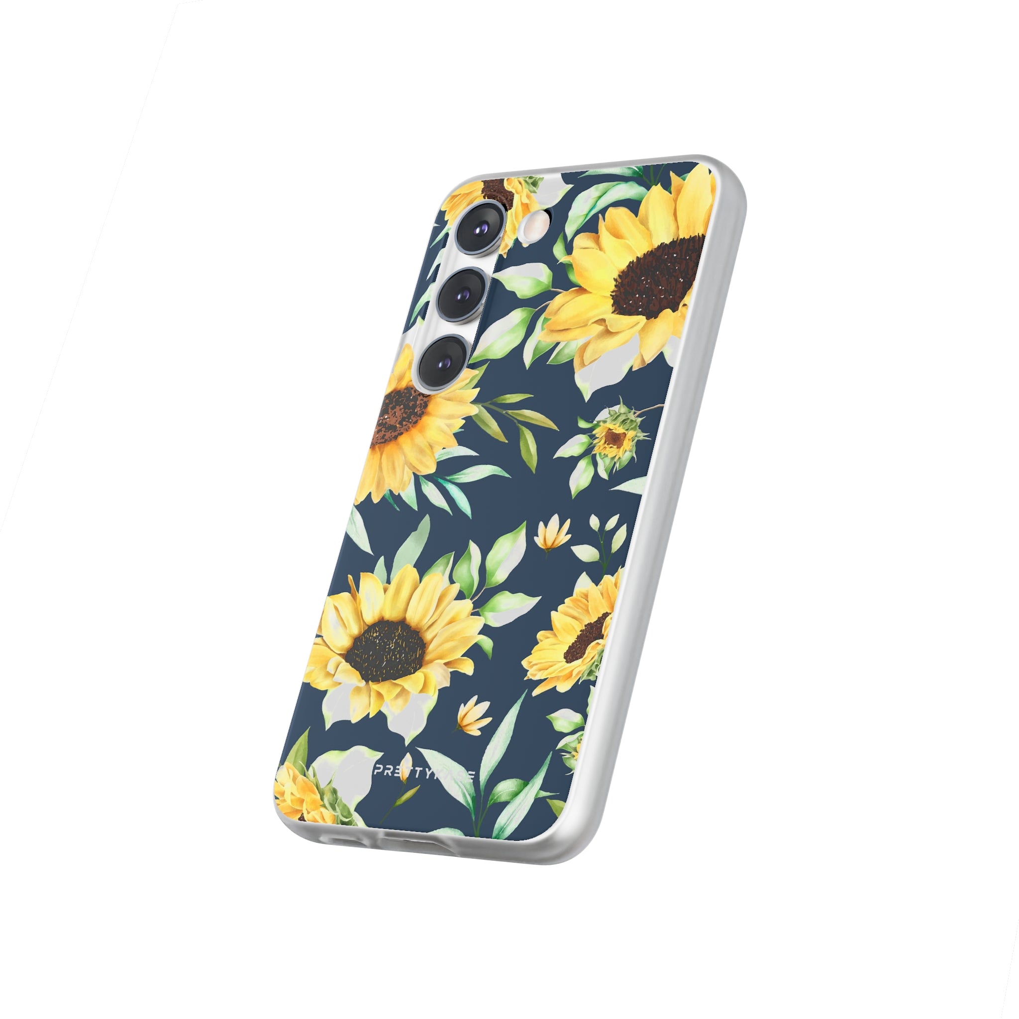 Yellow Floral Evening Slim