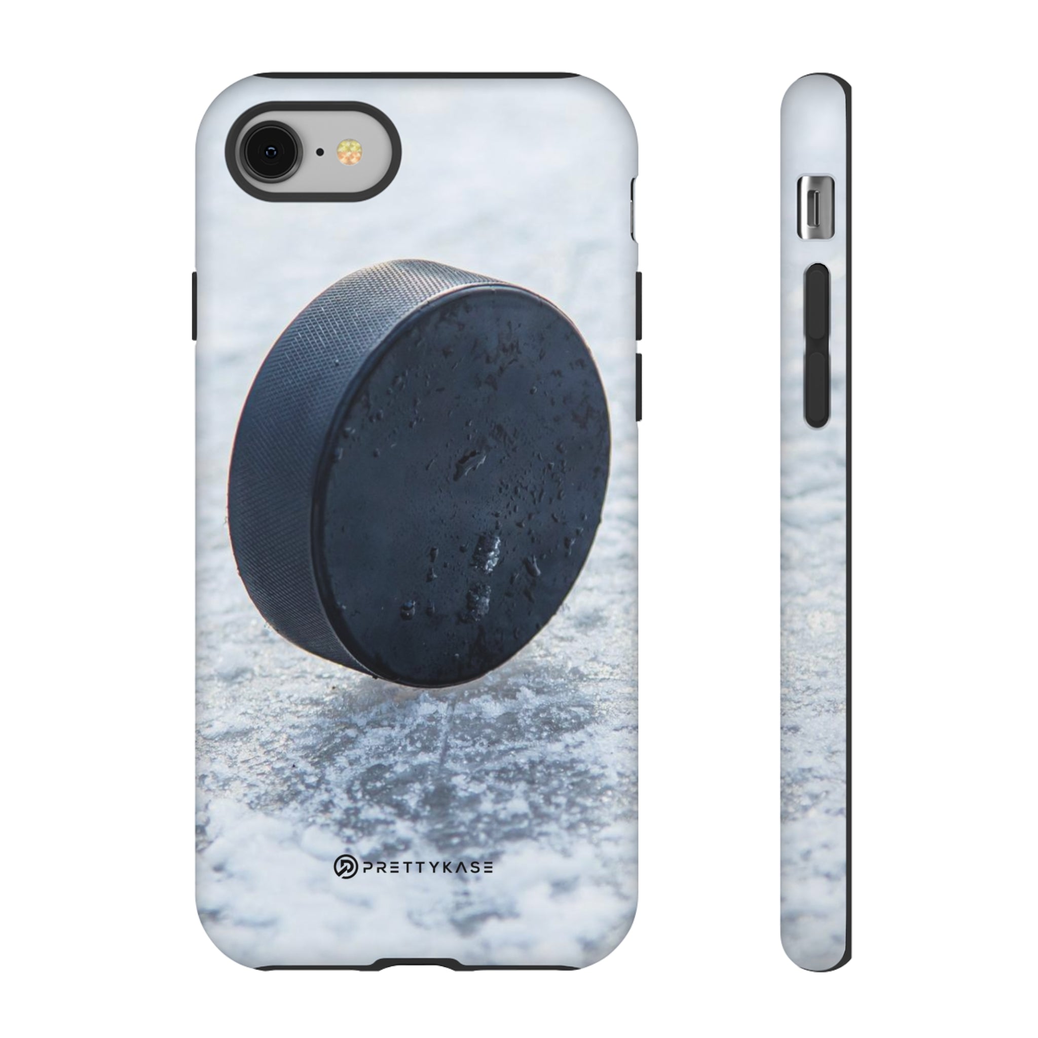 Black Hockey Puck