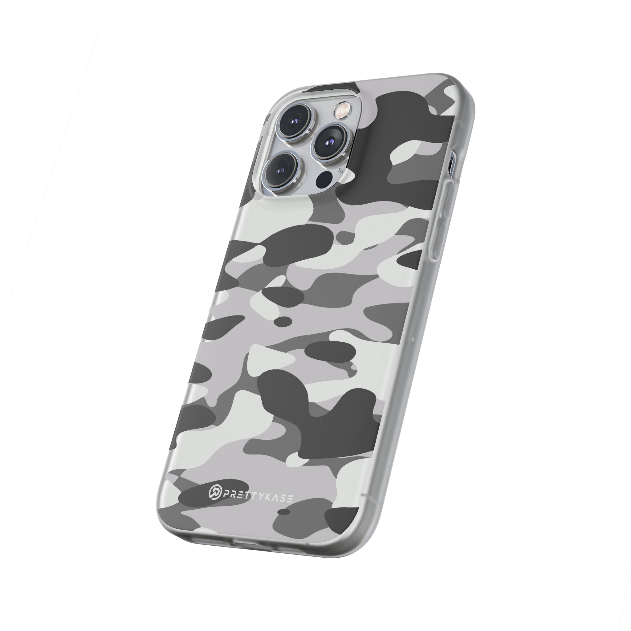 Slim camouflage blanc