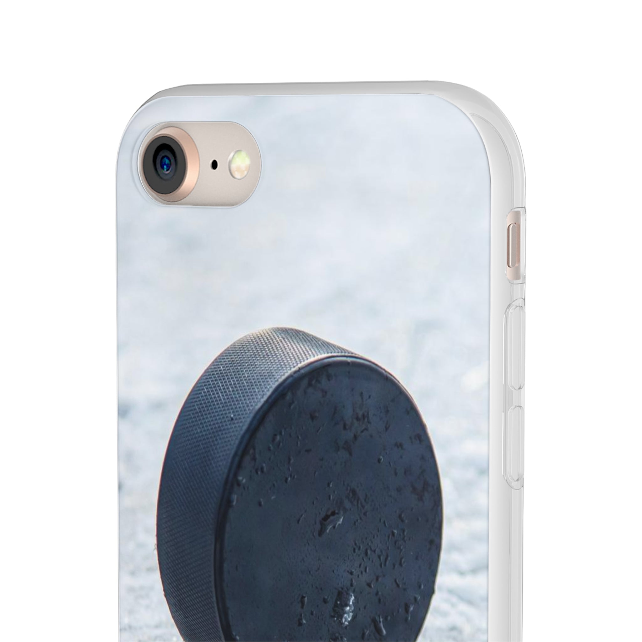 Black Hockey Puck Slim