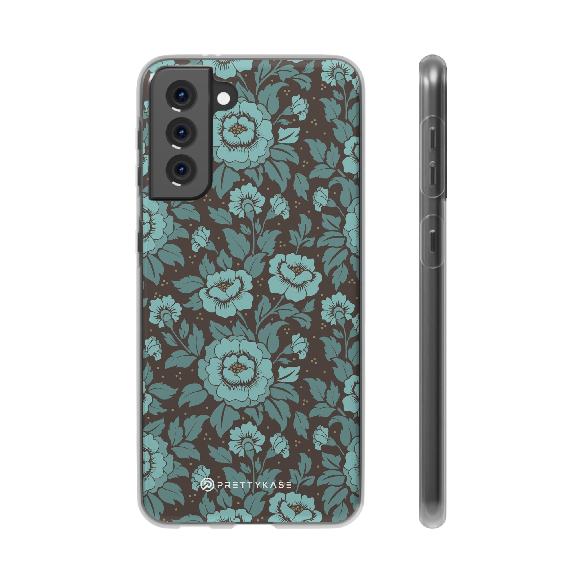 Turquoise floral Slim