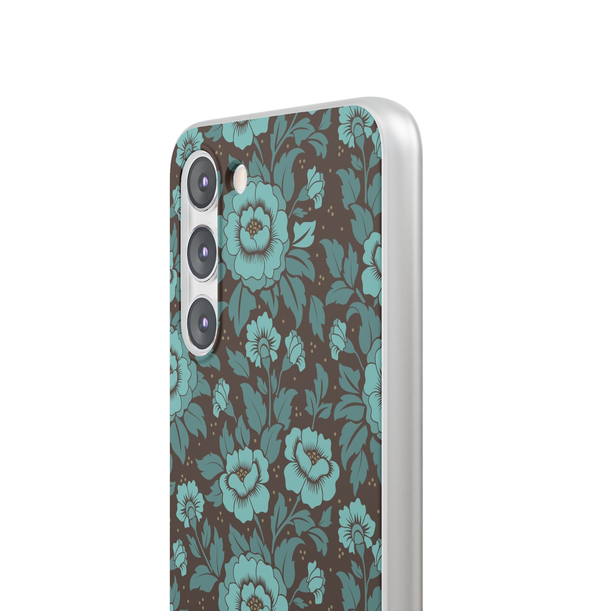 Turquoise floral Slim