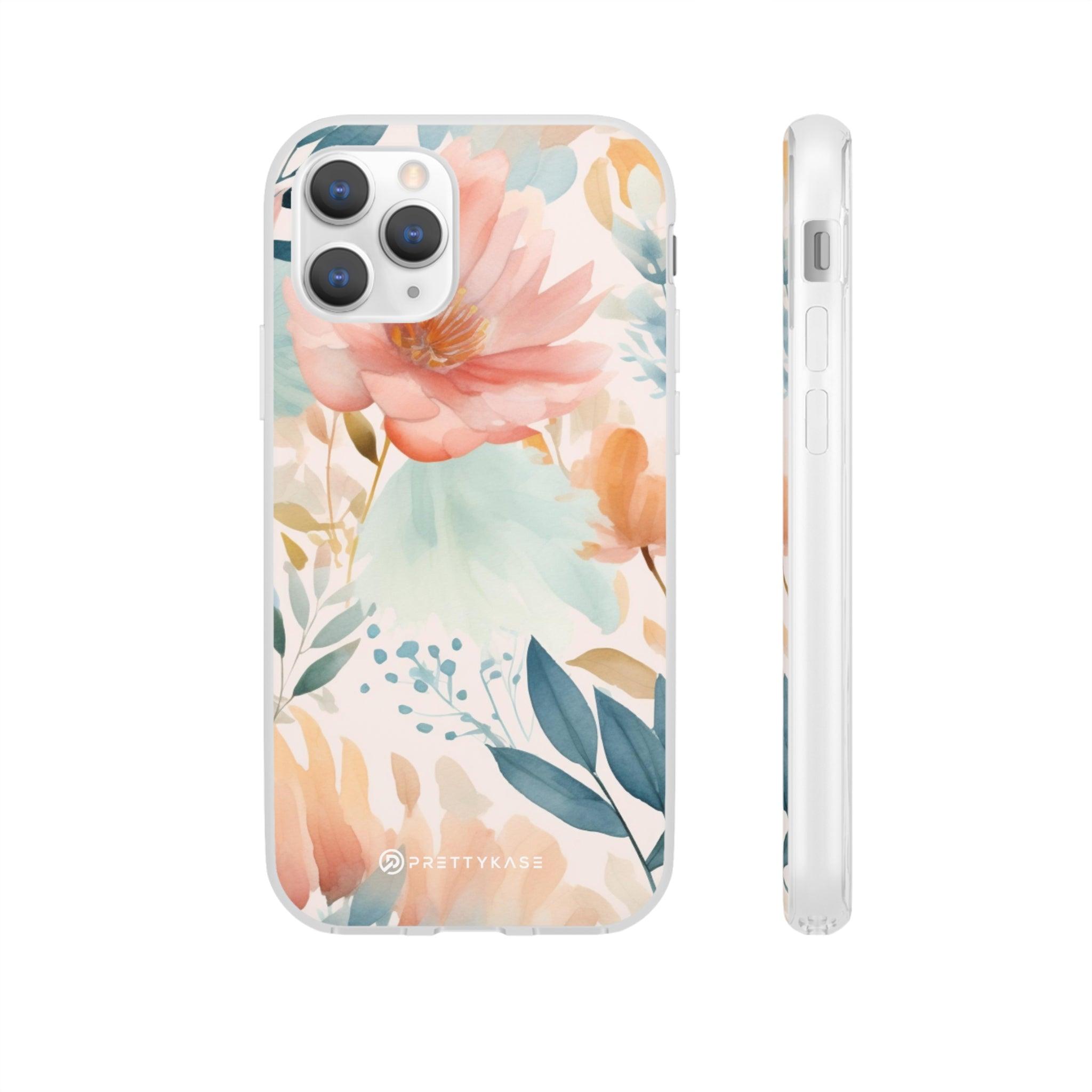 Cute Floral Pattern Slim - PrettyKase