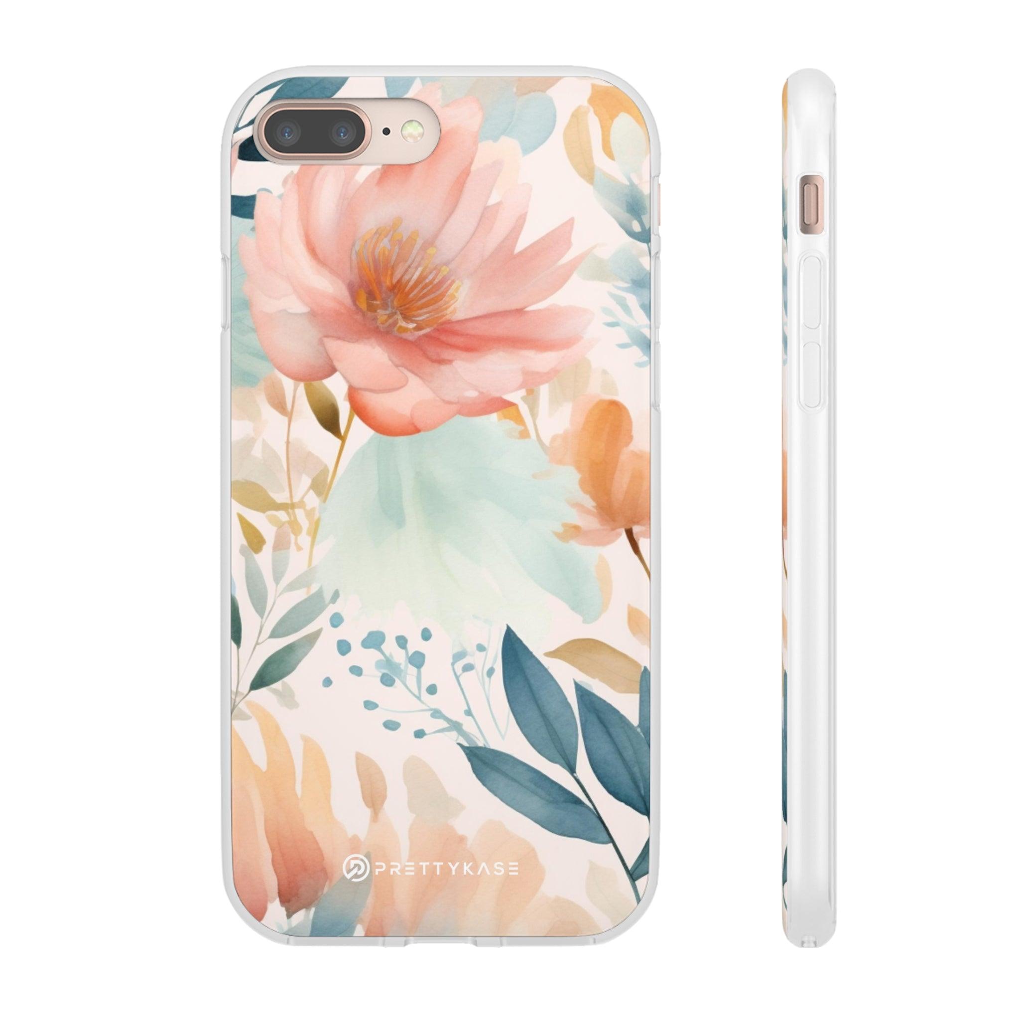 Cute Floral Pattern Slim - PrettyKase