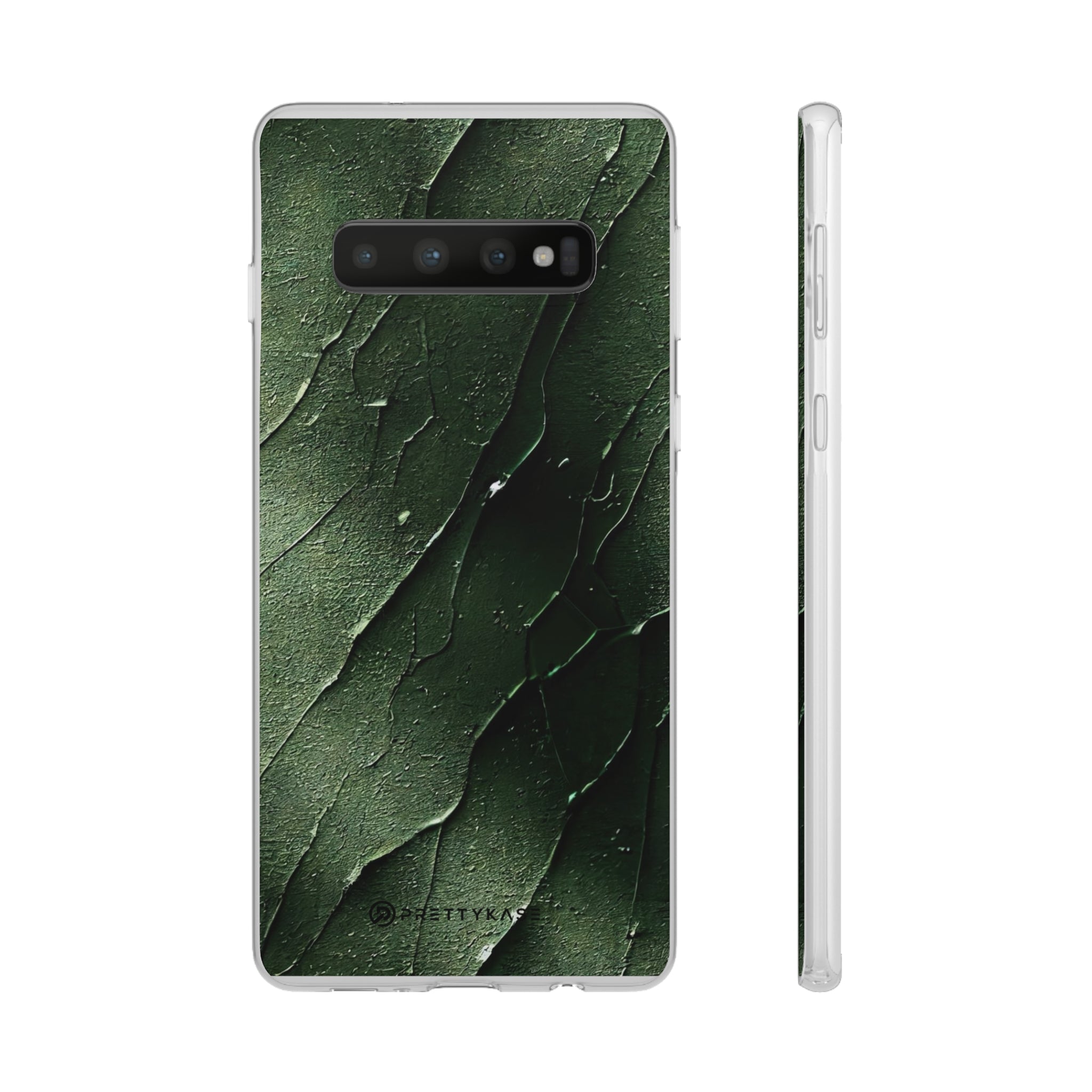 Green Iron Background Metal Slim