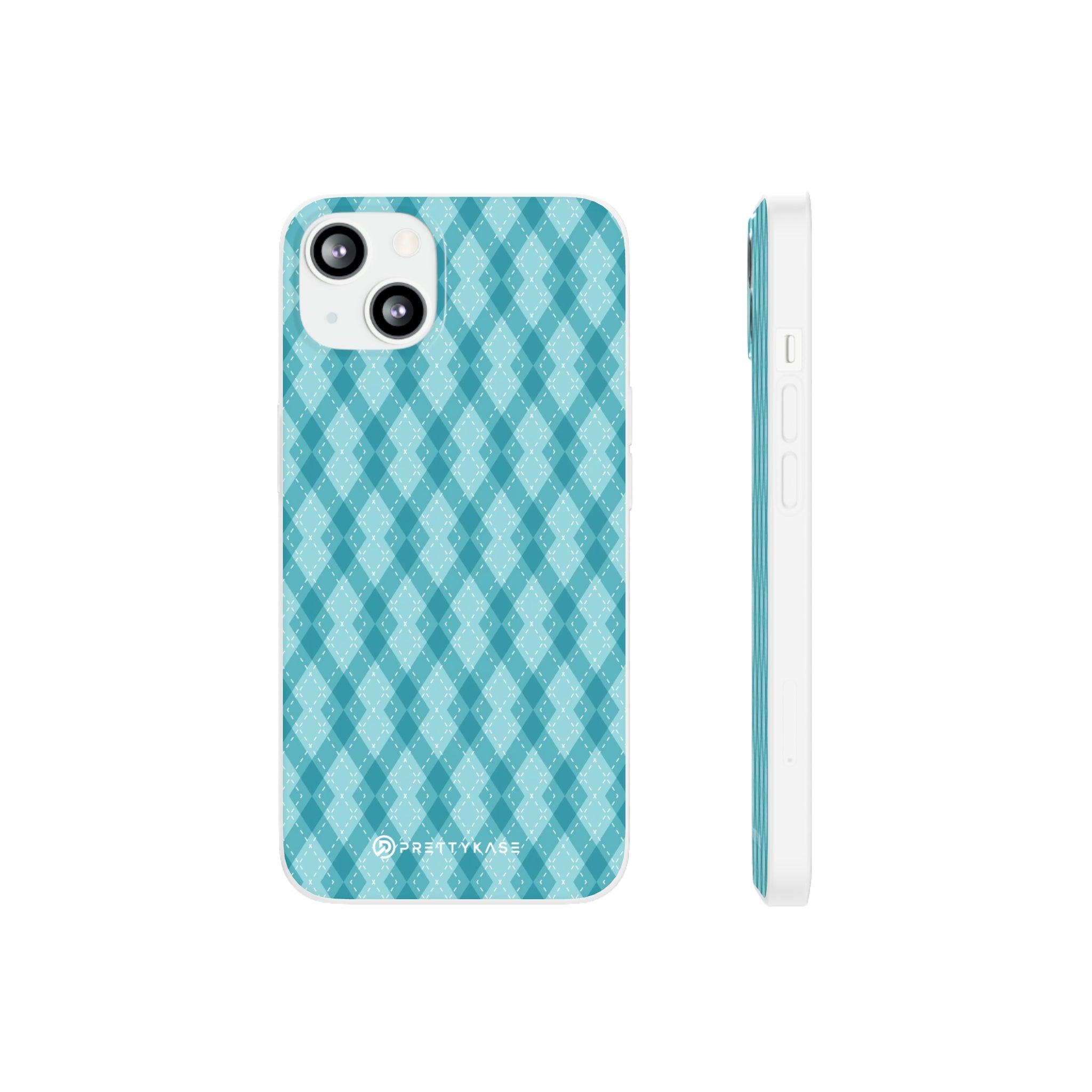 Argyle Teal Slim - PrettyKase