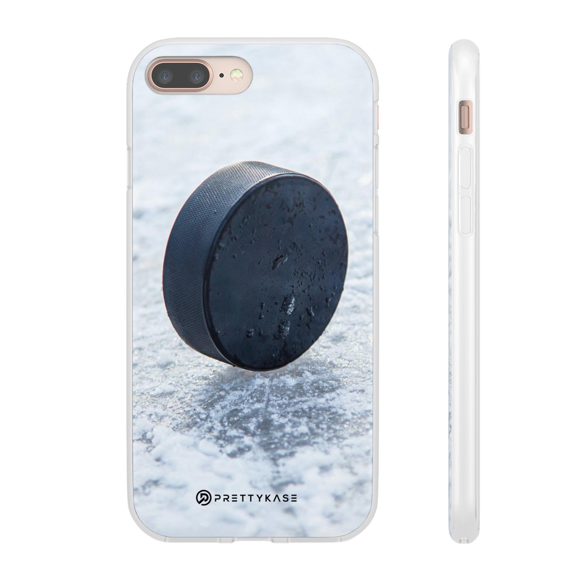 Black Hockey Puck Slim