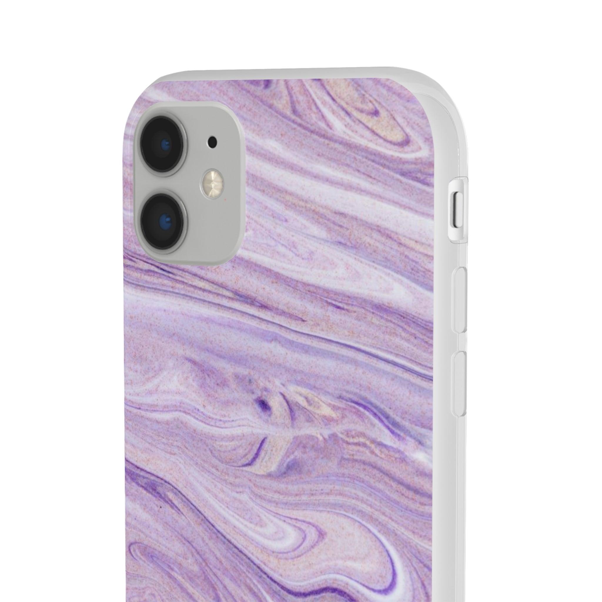 Purple Marble Slim - PrettyKase