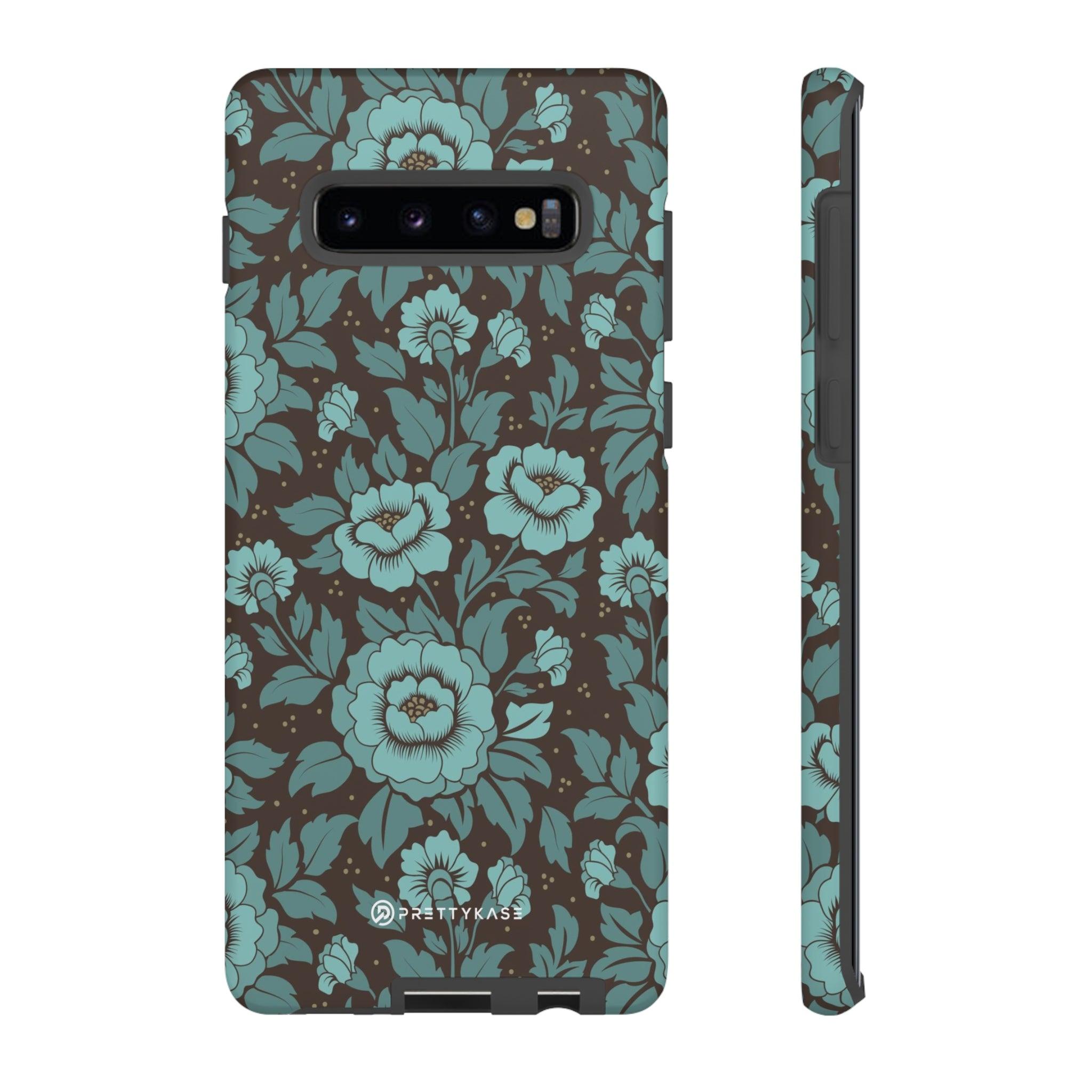 Turquoise Floral - PrettyKase