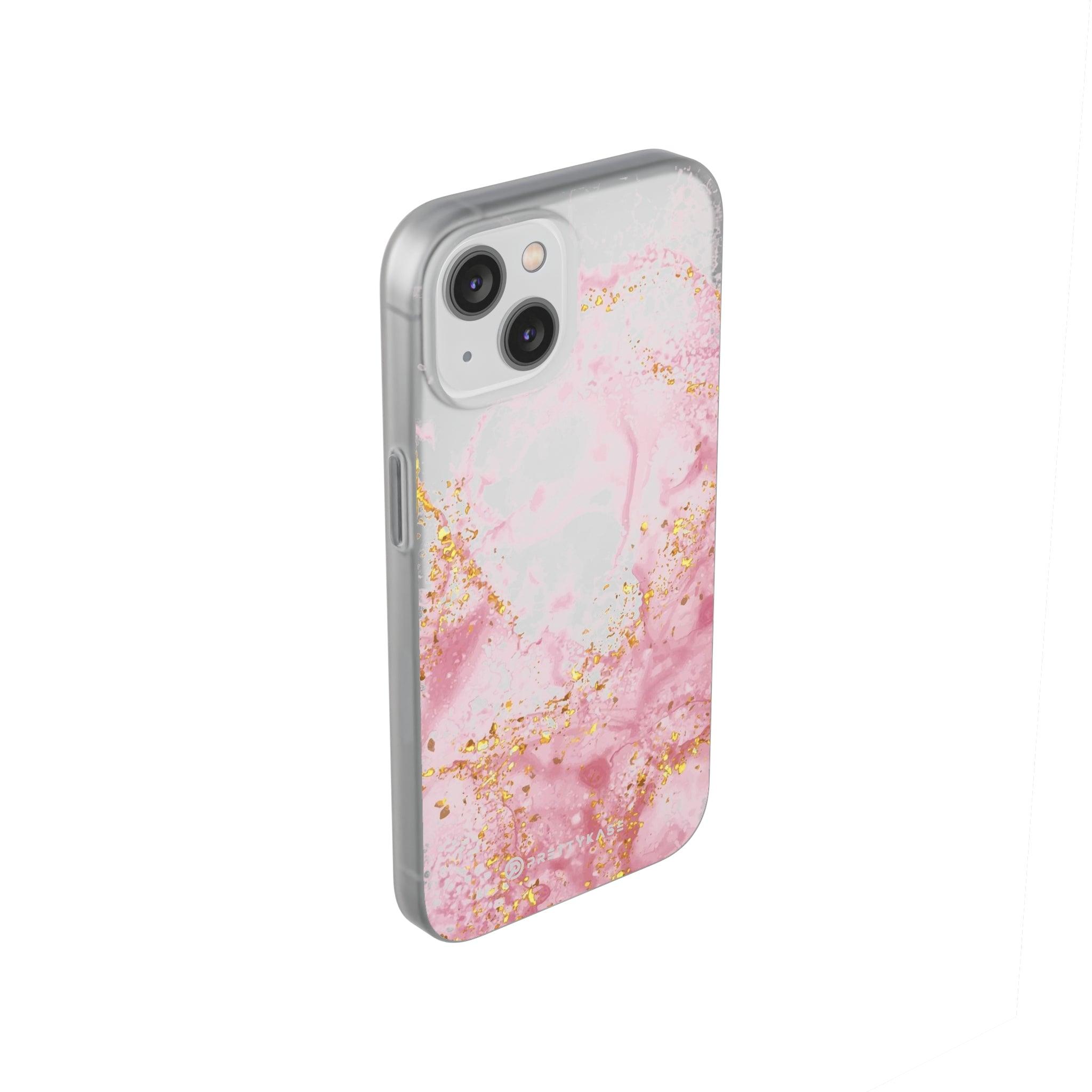 Bubble Gum Marble Slim - PrettyKase