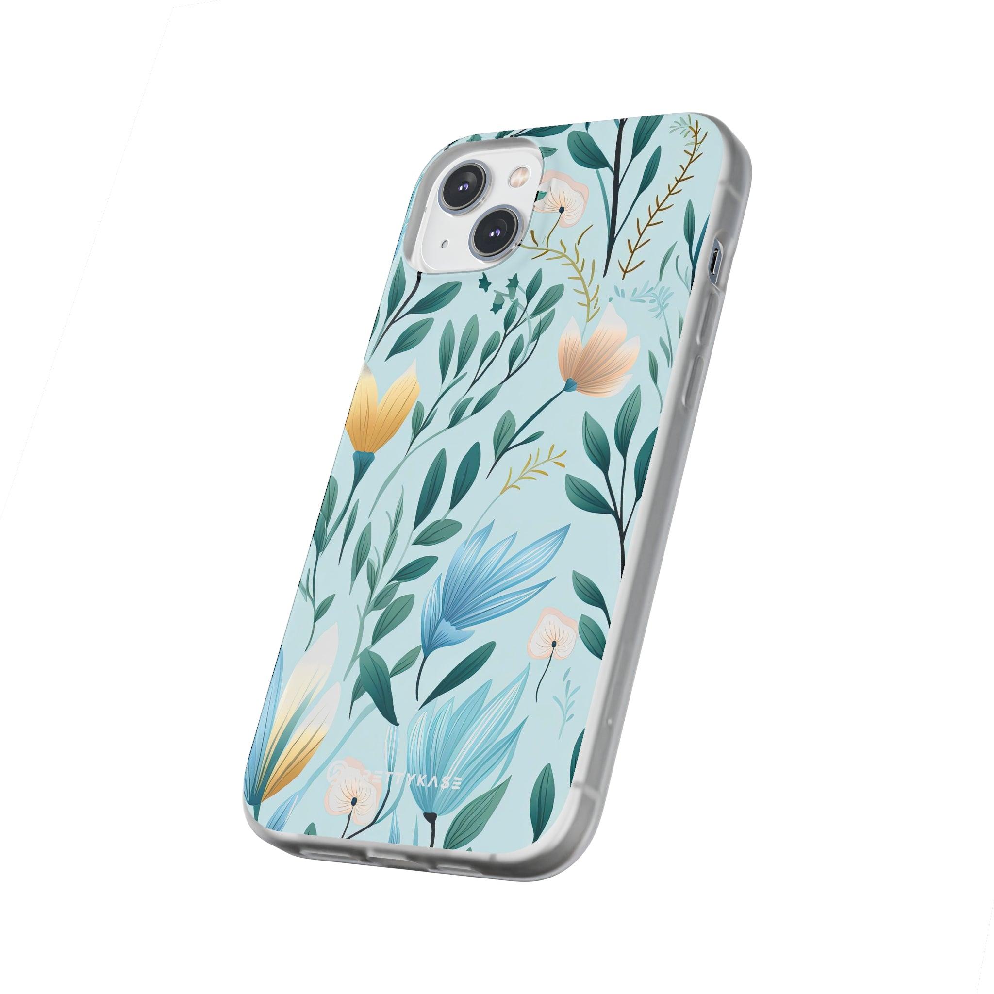 Flower Leaf Pastel Slim - PrettyKase