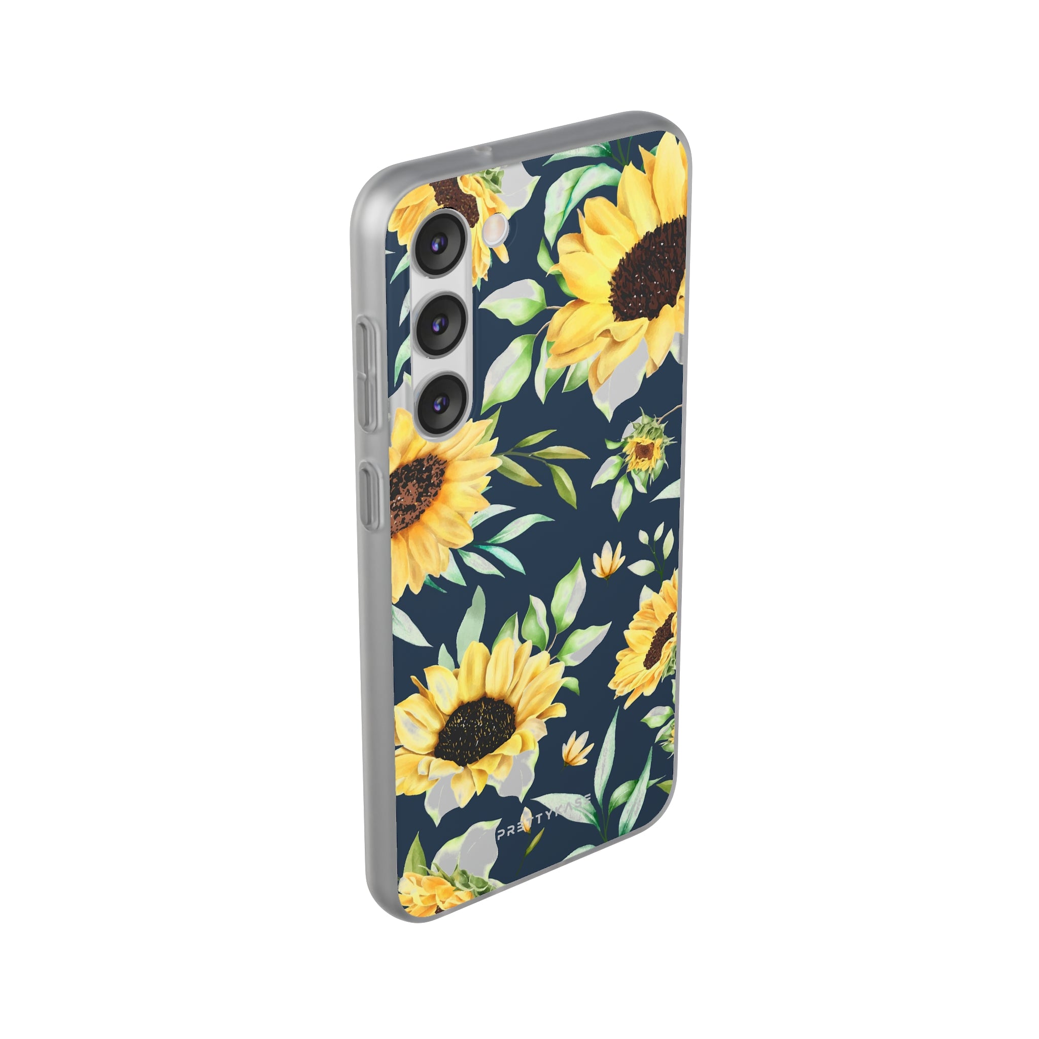 Yellow Floral Evening Slim