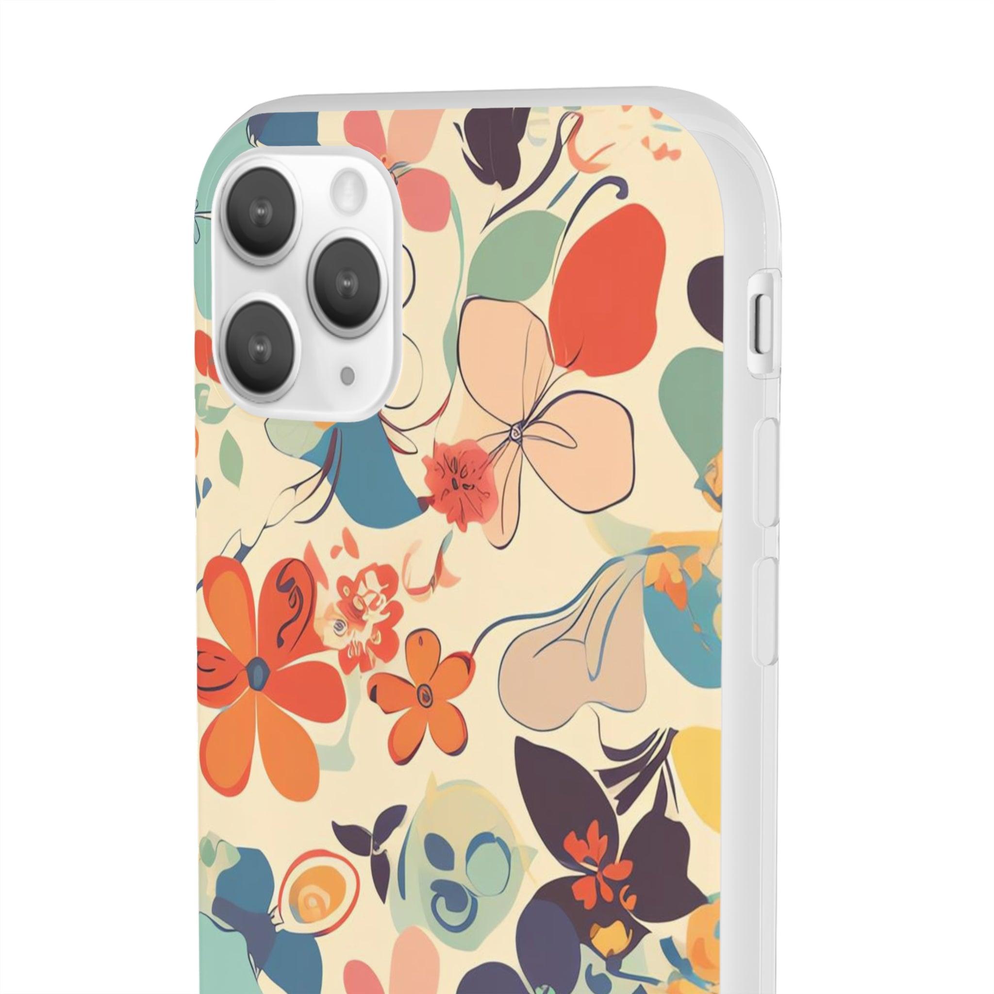 Seamless Floral Pattern Slim - PrettyKase