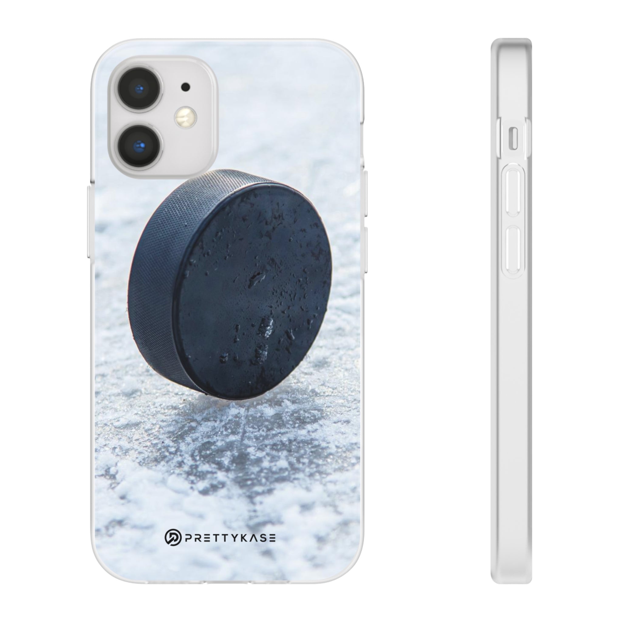 Black Hockey Puck Slim