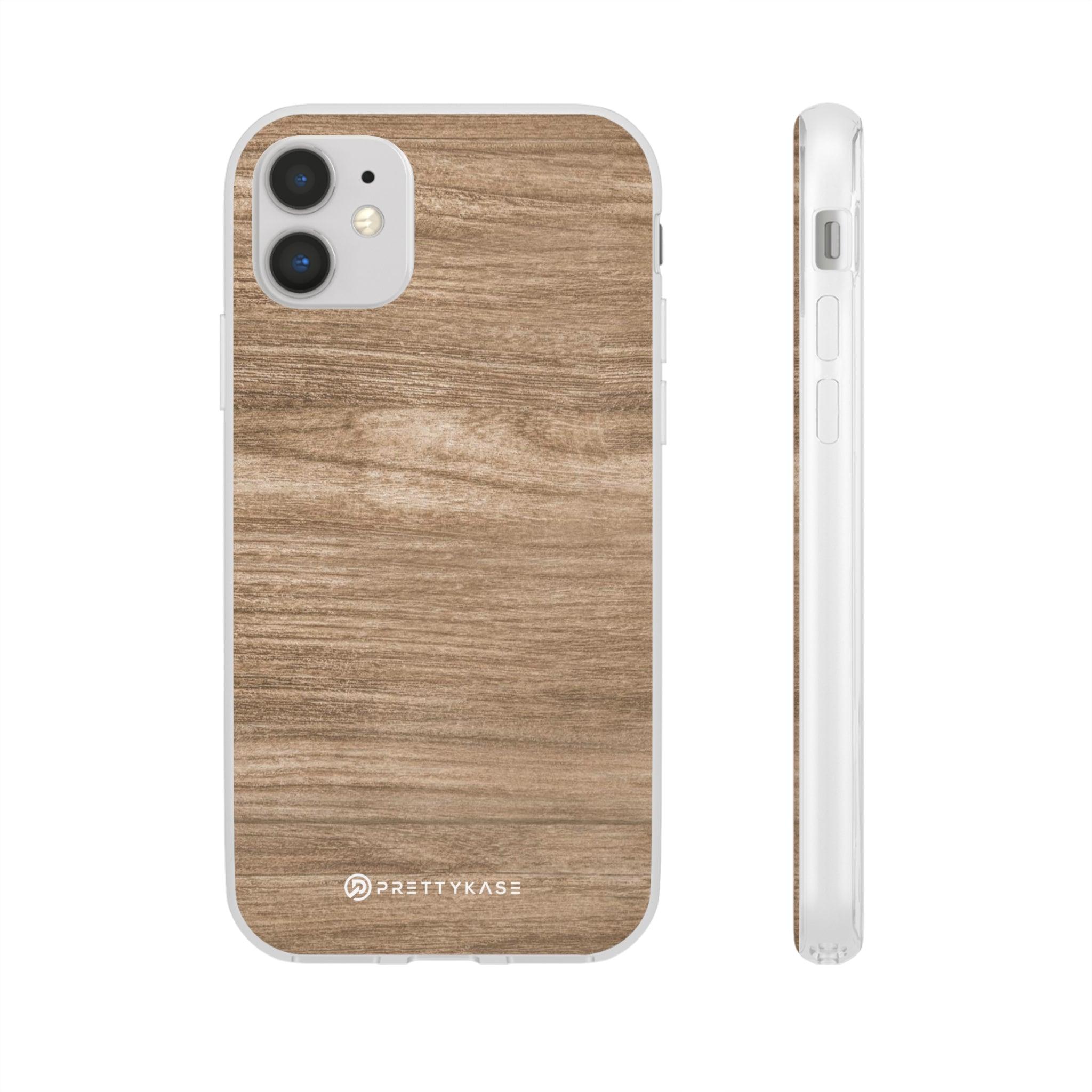 Beige Wood Slim - PrettyKase