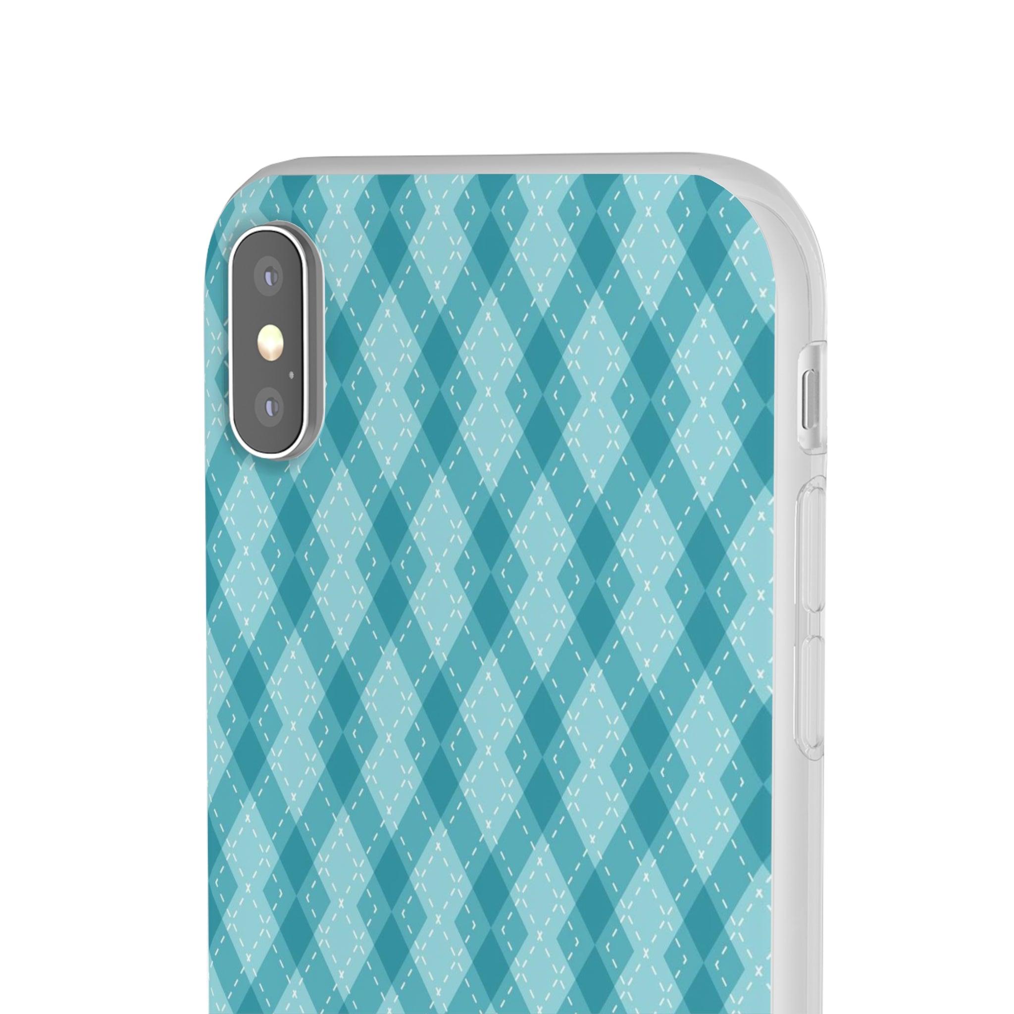 Argyle Teal Slim - PrettyKase